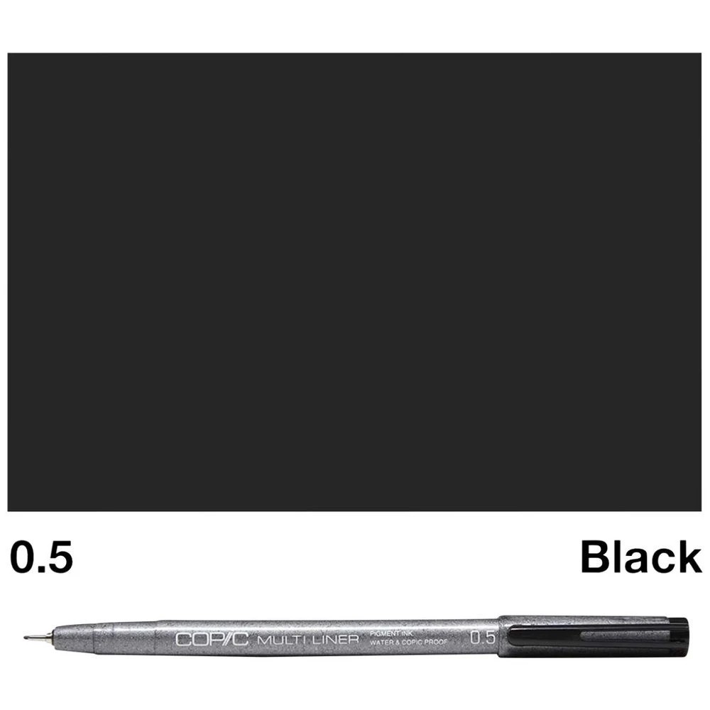 7 Copic Multiliner Inking Pens 9 Pack, 7 of 10