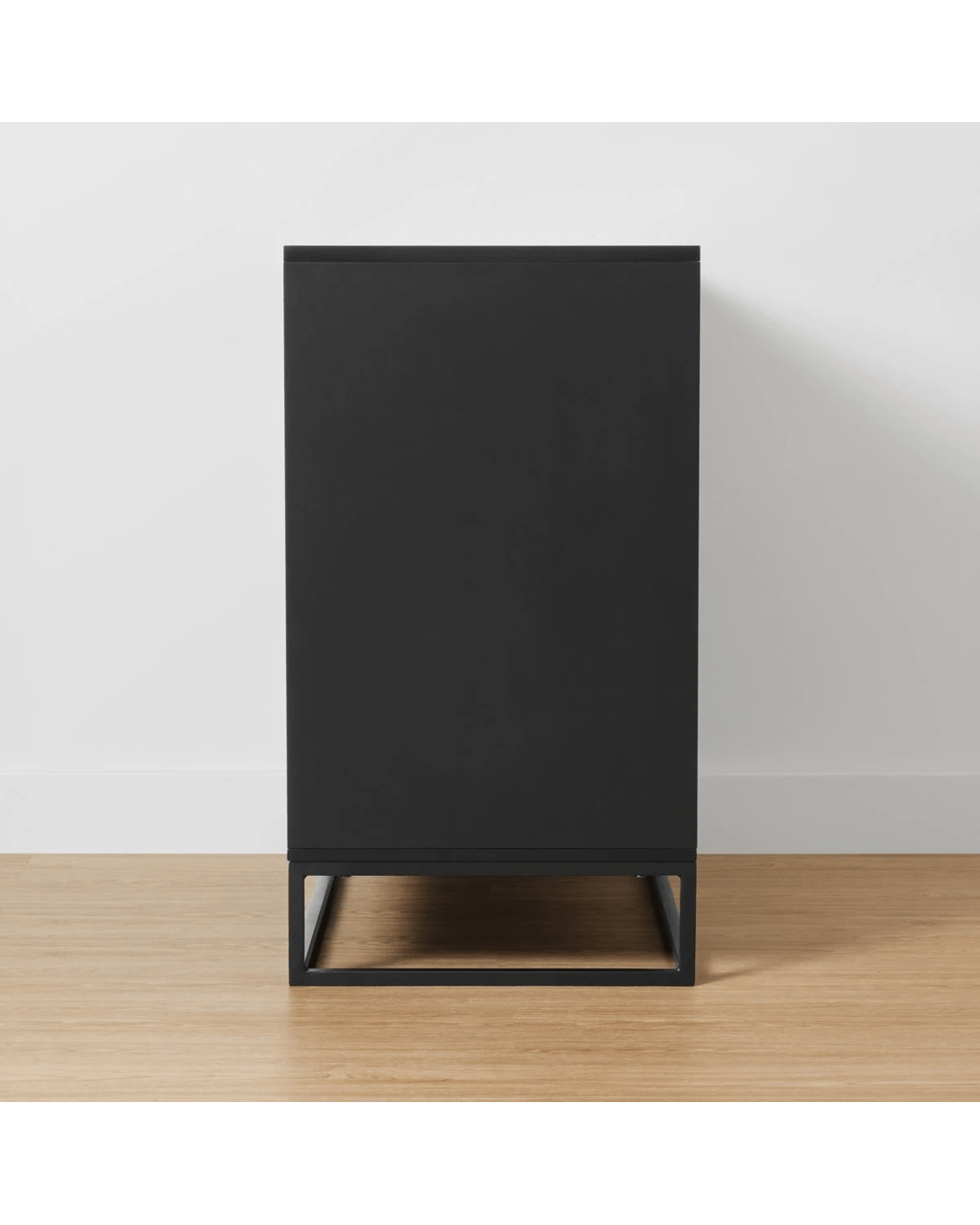 3 Stevie Ribbed Cabinet - Black, 3 of 9