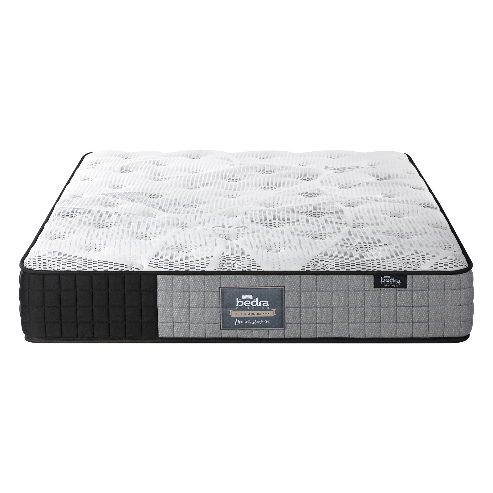 1 Bedra Bedding Double Mattress Tight Top Foam Pocketed Springs Anti-disturbance 24cm - Multi, 1 of 3