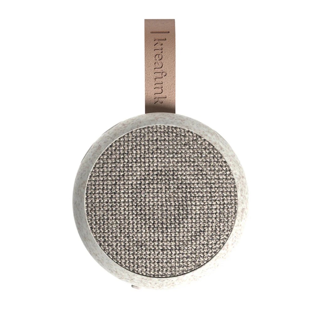 3 Kreafunk Ago 2 Fabric Bluetooth Speaker - Beige, 3 of 3