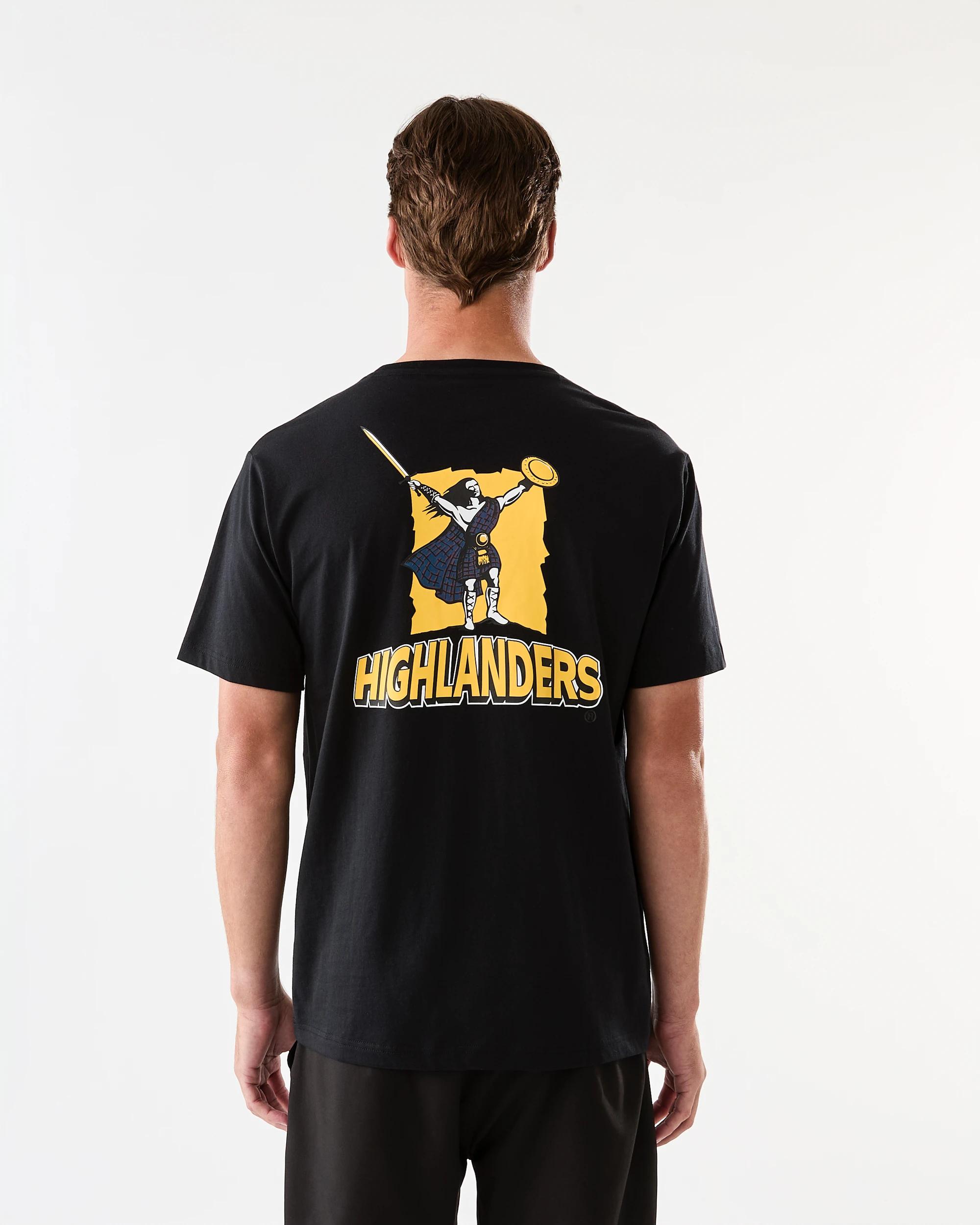 4 Official Super Rugby Adult Jersey T-shirt Highlander, 4 of 8