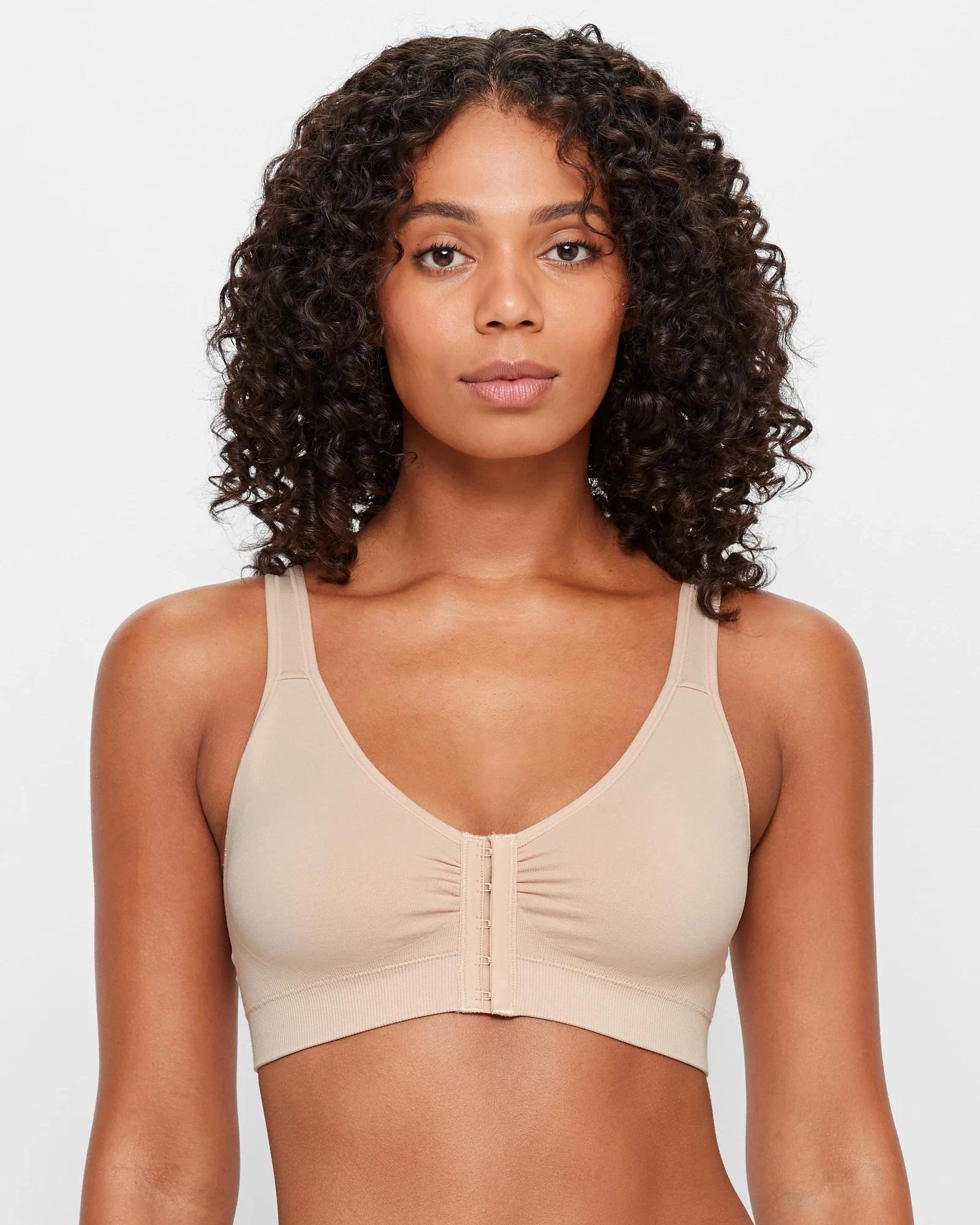 1 Target Seamfree Post Surgery Bra NATURAL, 1 of 3
