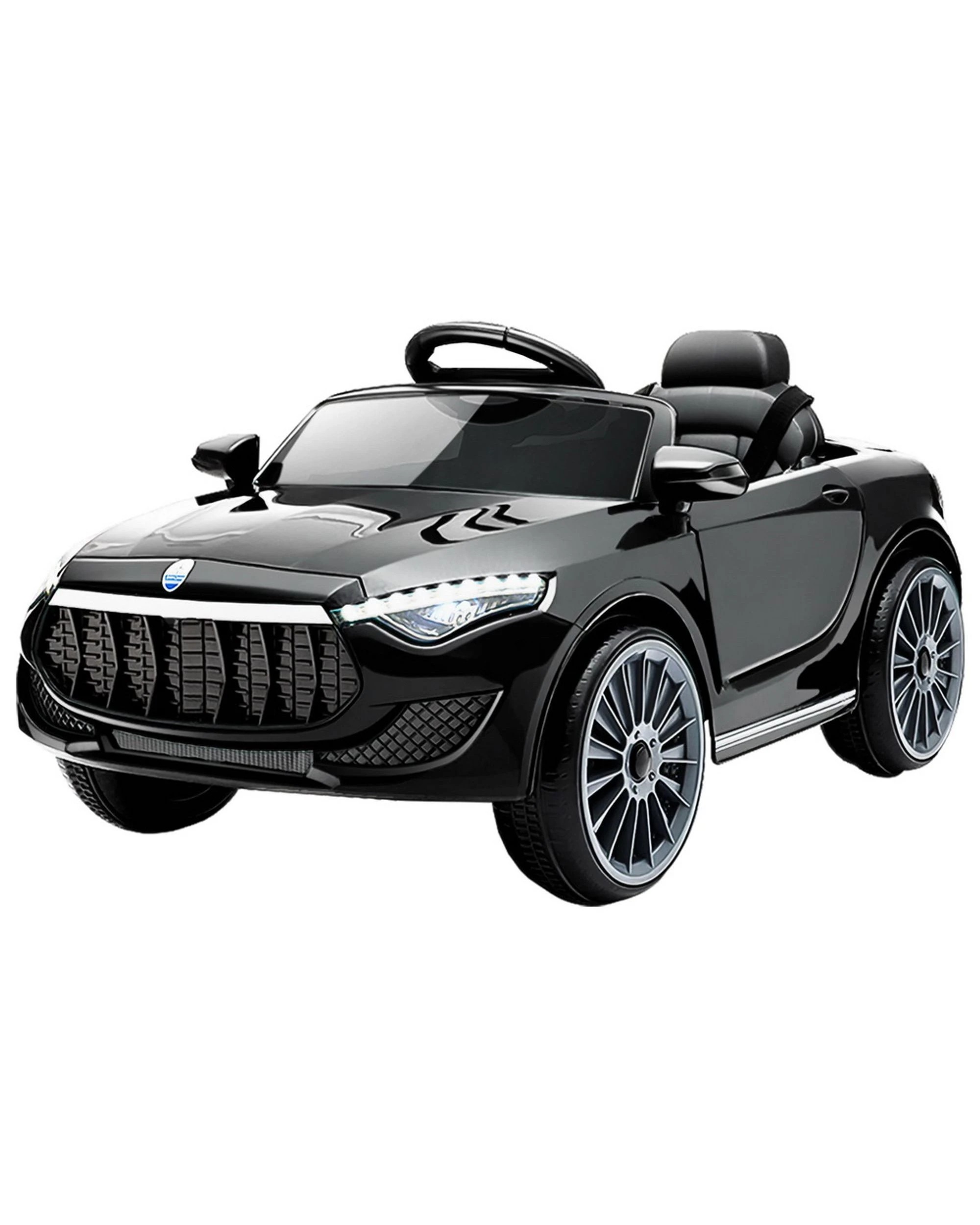 1 Rigo Kids Electric Ride On Car Toys Cars Horn Music Remote Control 12v
 - Black, 1 of 3