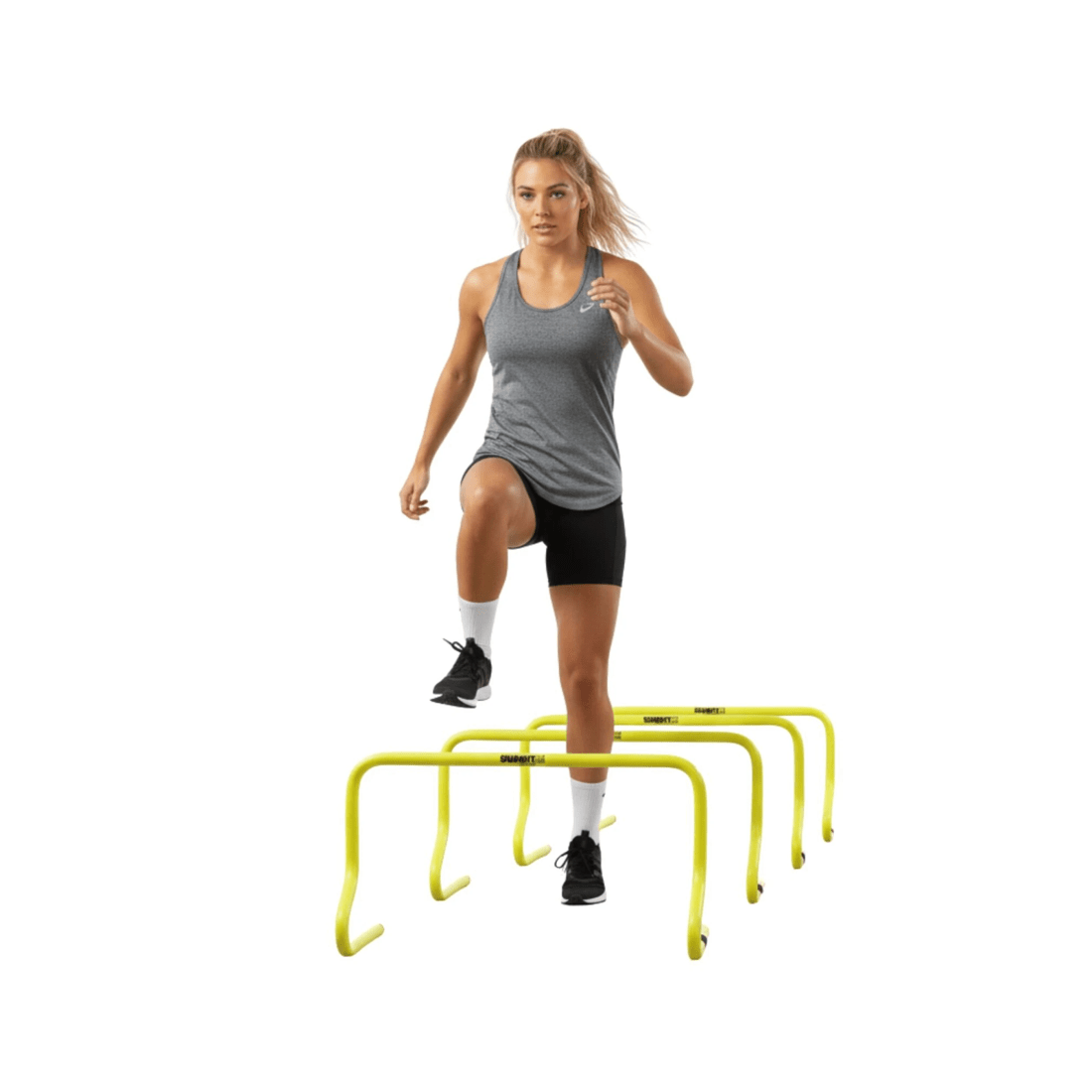 3 Summit 1 Pack of 4 Agility Training Hurdles Sport Socer Football Speed - 30cm Height, 3 of 3