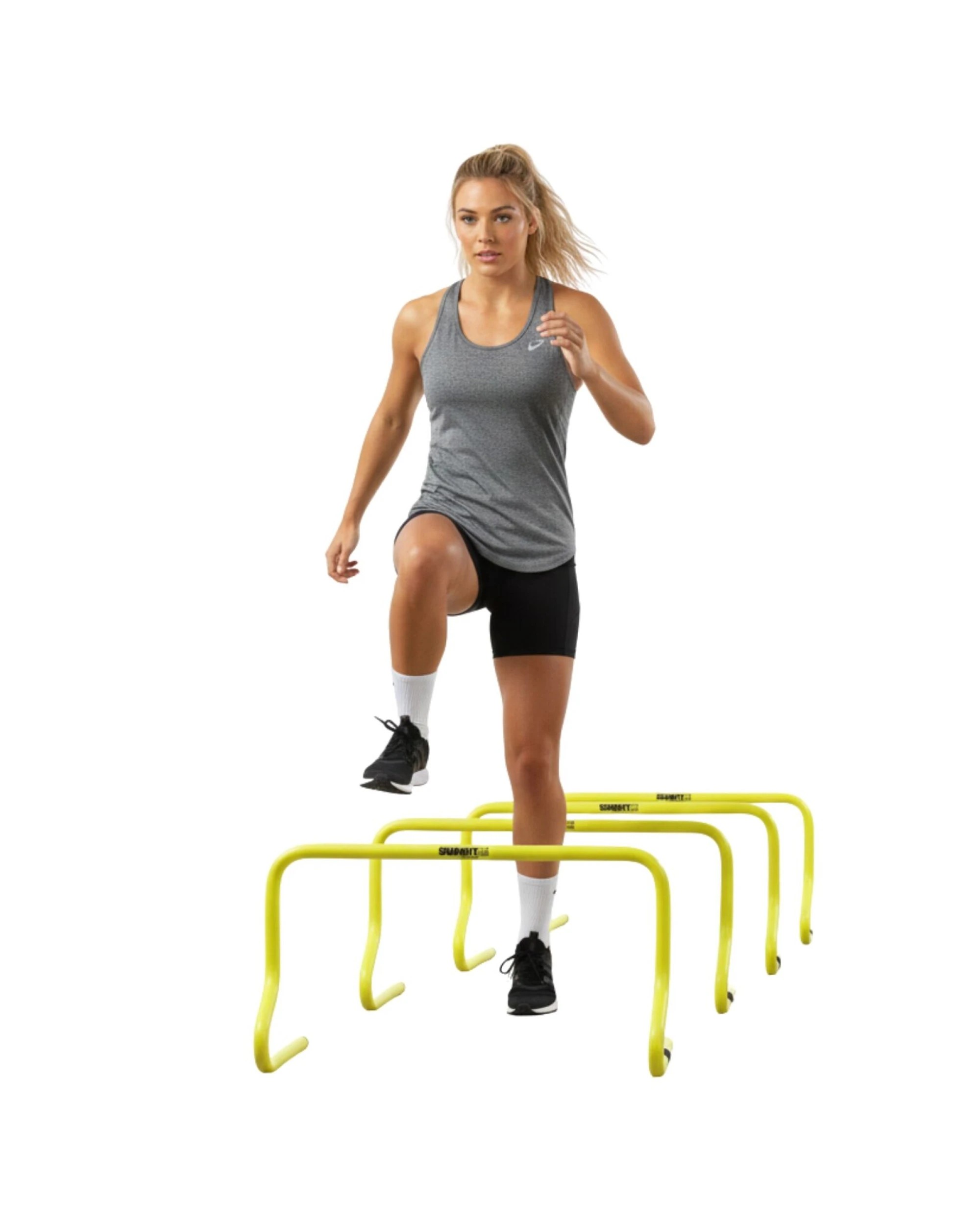 3 Summit 1 Pack of 4 Agility Training Hurdles Sport Socer Football Speed - 30cm Height, 3 of 3