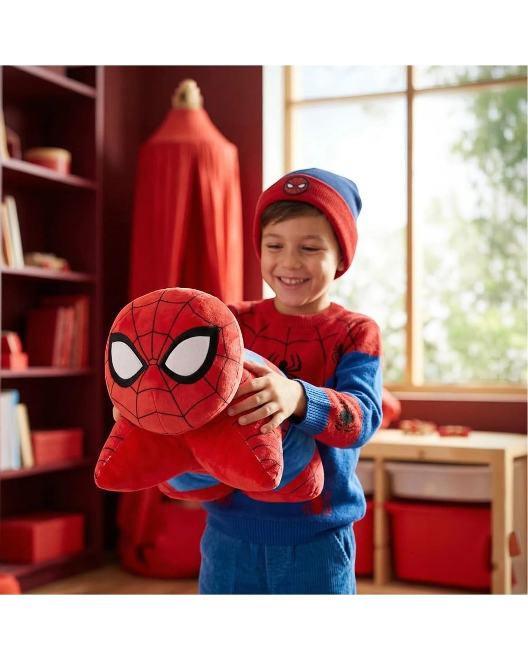 4 Pillow Pets Marvel Spiderman Plush, 4 of 5