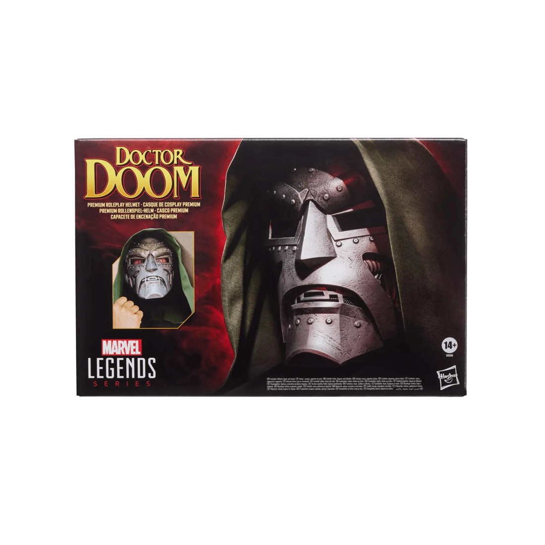 2 Hasbro Marvel Legends Series Doctor Doom Premium Roleplay Helmet, 2 of 10