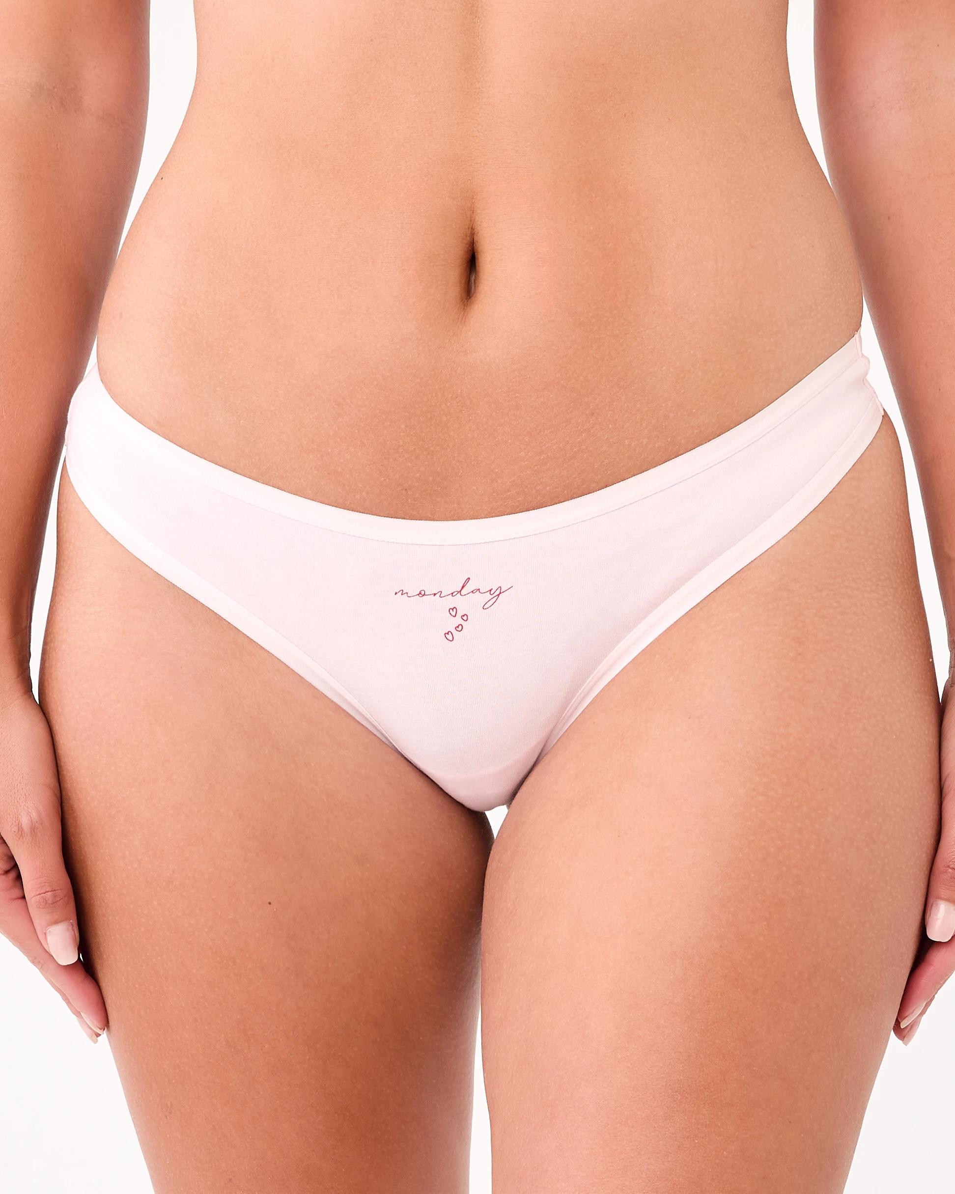 4 7 Pack G-String Briefs Week Days, 4 of 10