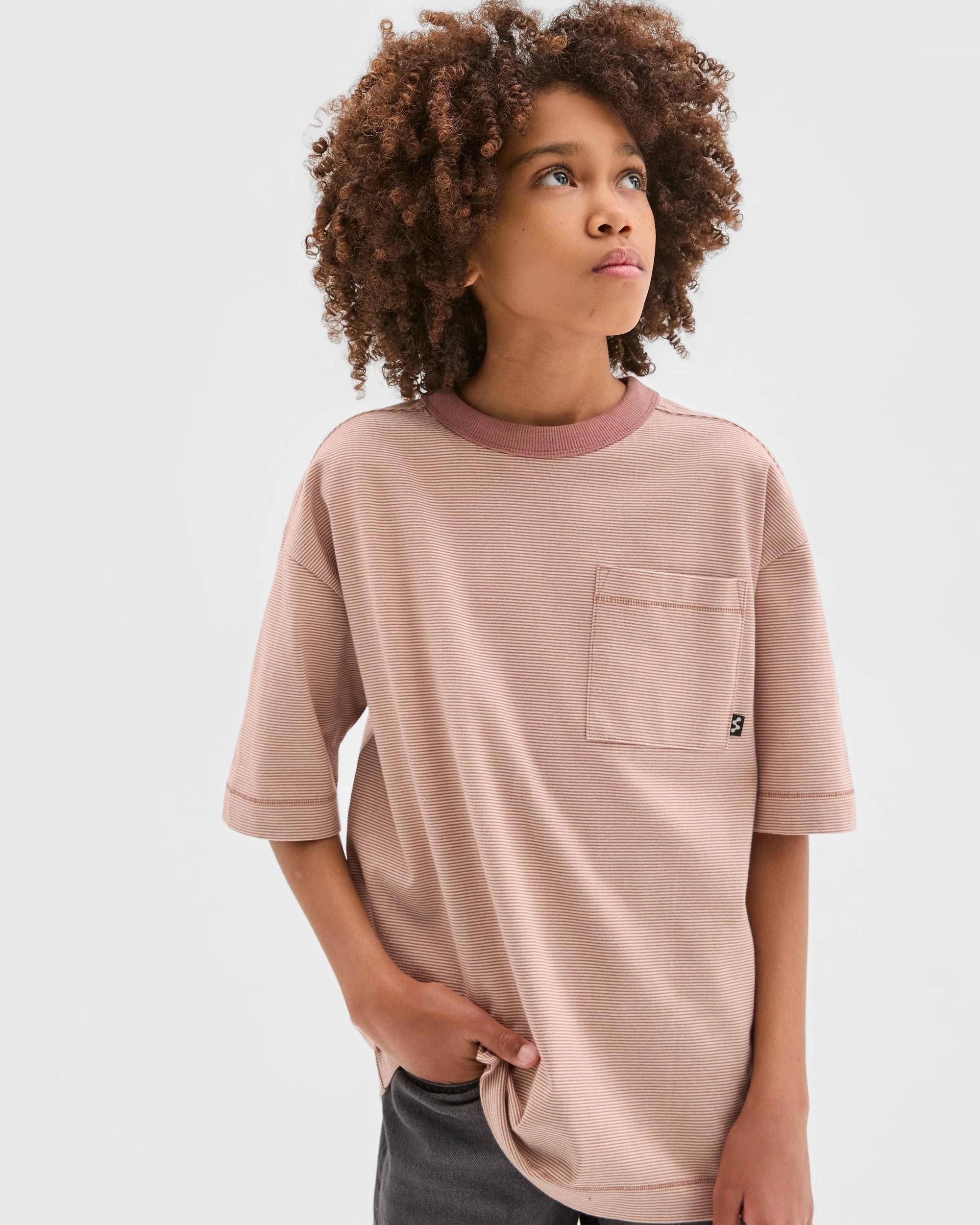 2 Target Kids Australian Cotton Oversized T-Shirt BURLWOOD, 2 of 7