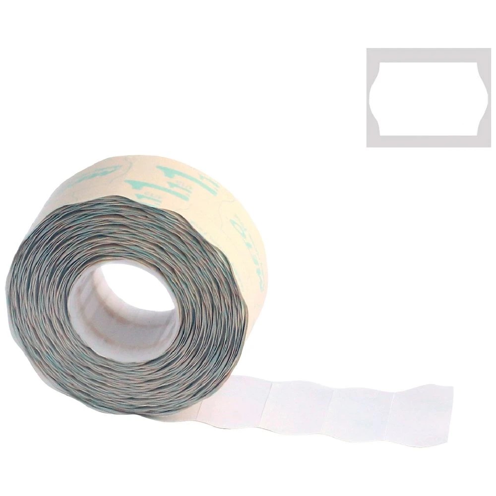 1 Meto 1 Line Price Labels Removable White 5 Pack, 1 of 2