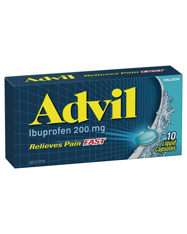 10 Pack Advil Ibuprofen Liquid Capsules 2