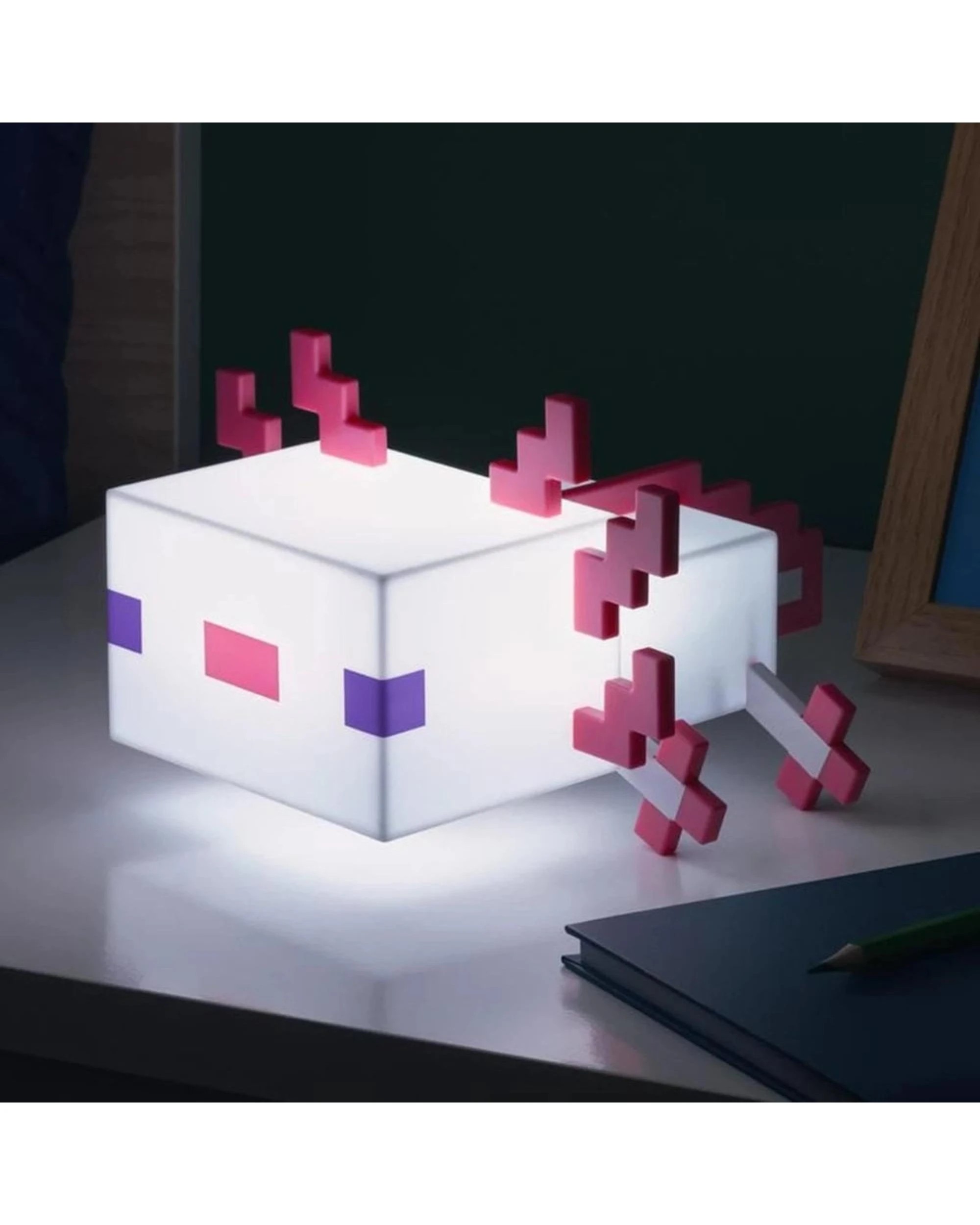 4 Paladone Minecraft Axolotl Light, 4 of 7