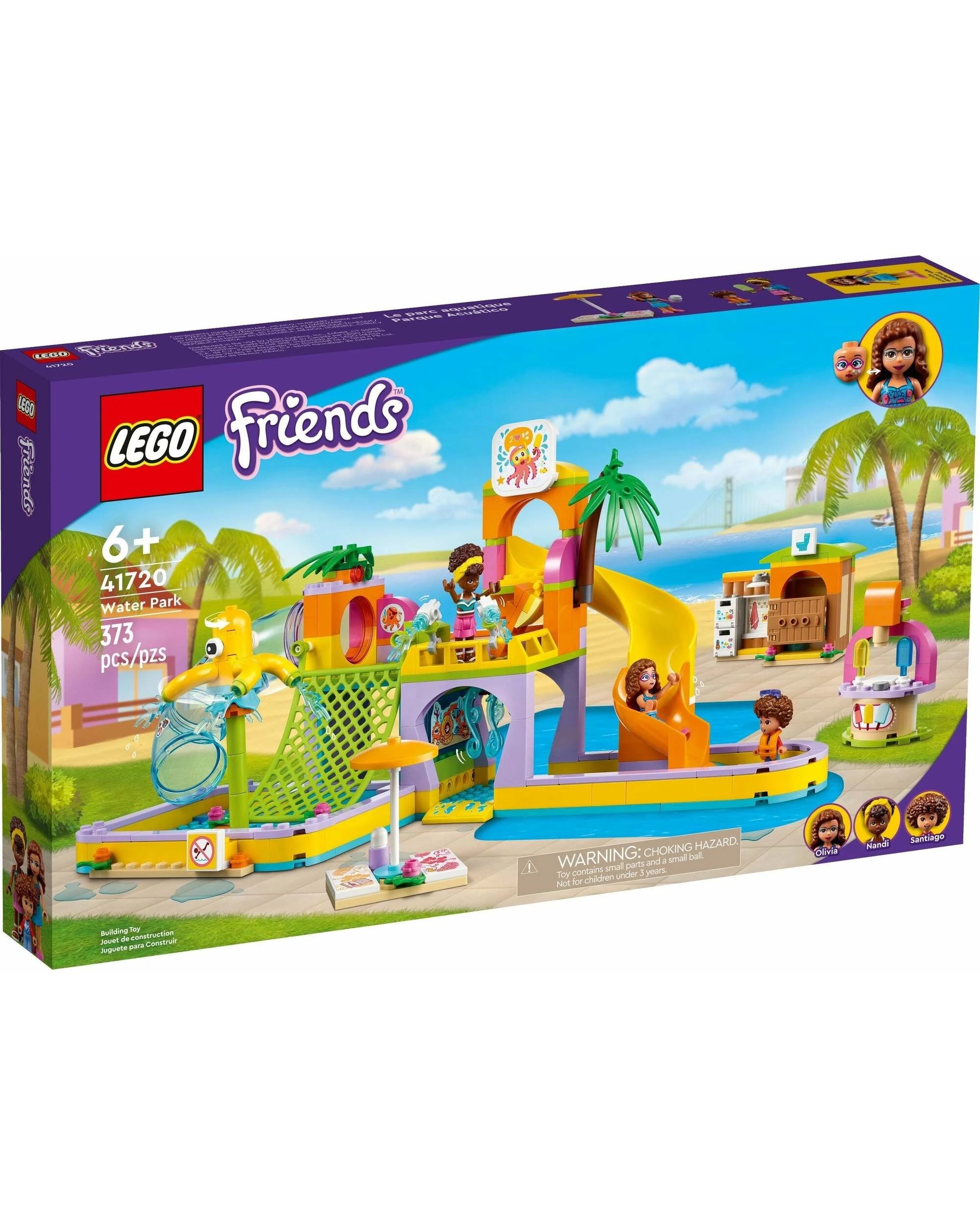 1 LEGO 41720 Friends Water Park Fun Playset, 1 of 5