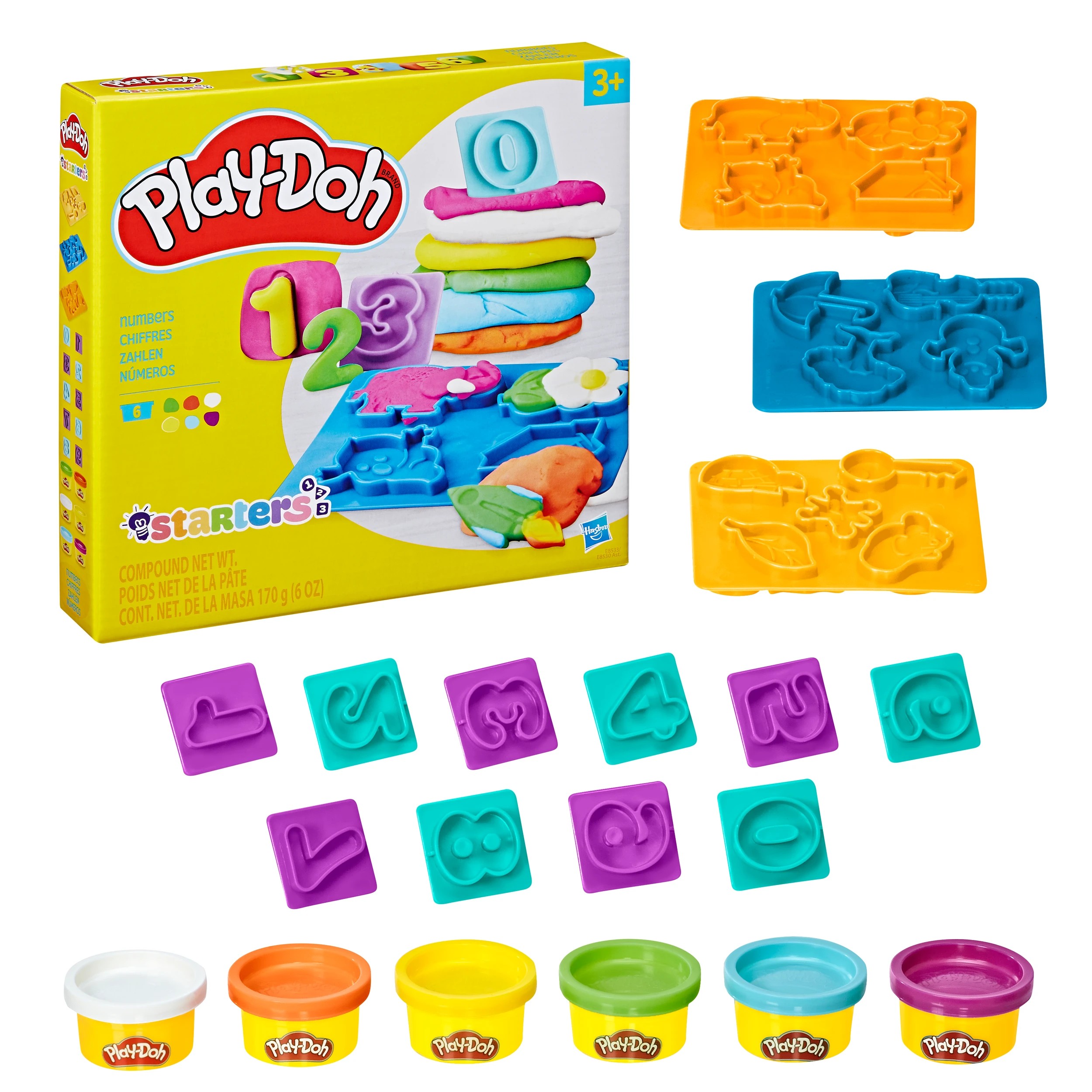 1 Play-Doh Play - Doh Starters Set - Assorted - Multi, 1 of 7