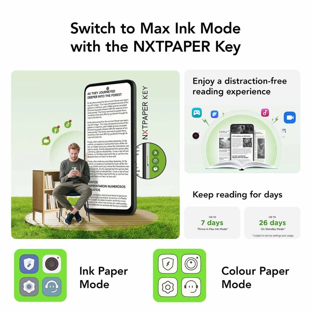 7 TCL 60 SE NXTPAPER 256GB 5G Unlocked Smartphone Grey, 7 of 10