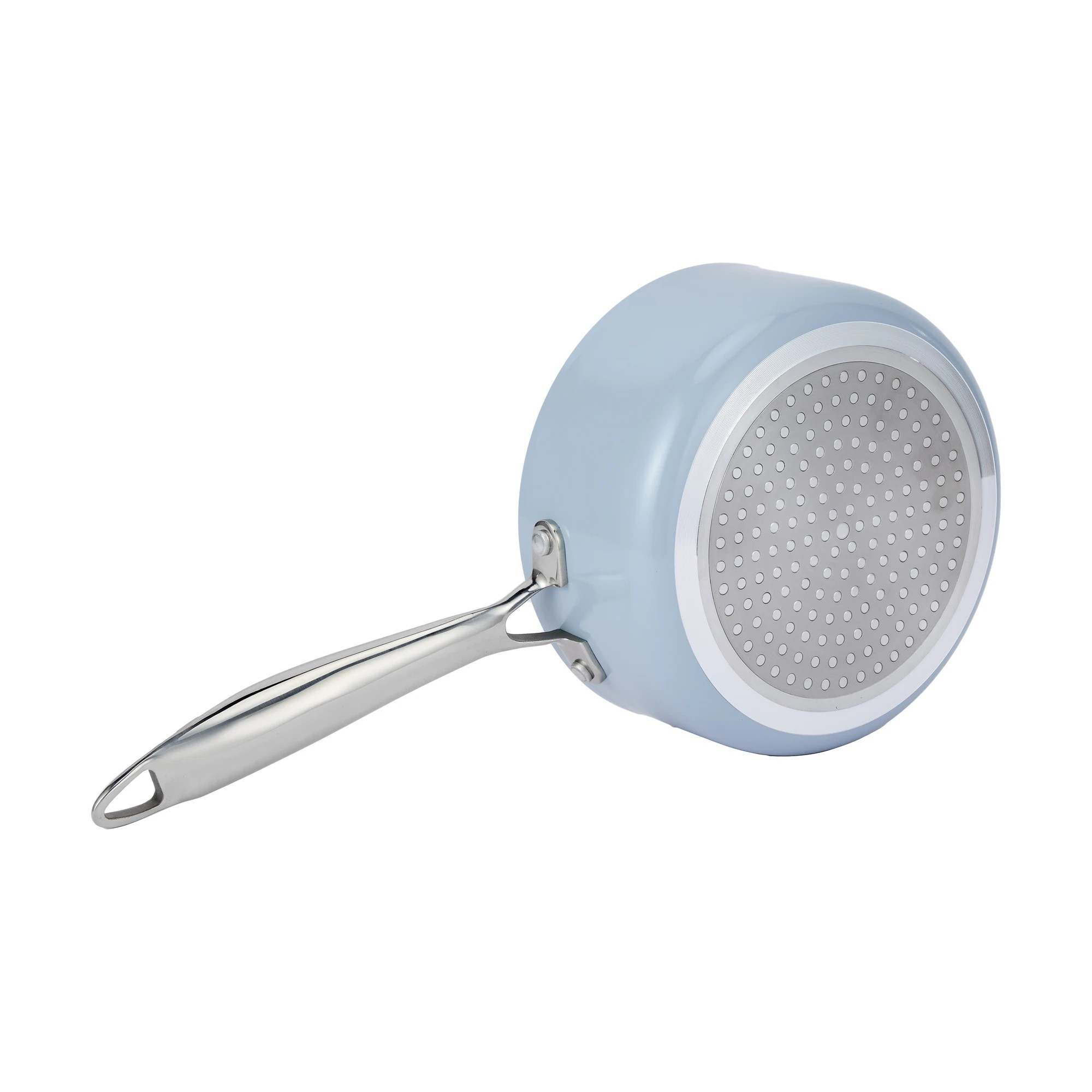 5 16cm Ceramic Non-Stick Saucepan - Blue, 5 of 6