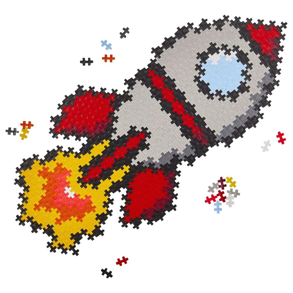 3 Plus-Plus Puzzle by Number Rocket 500 Pieces, 3 of 4