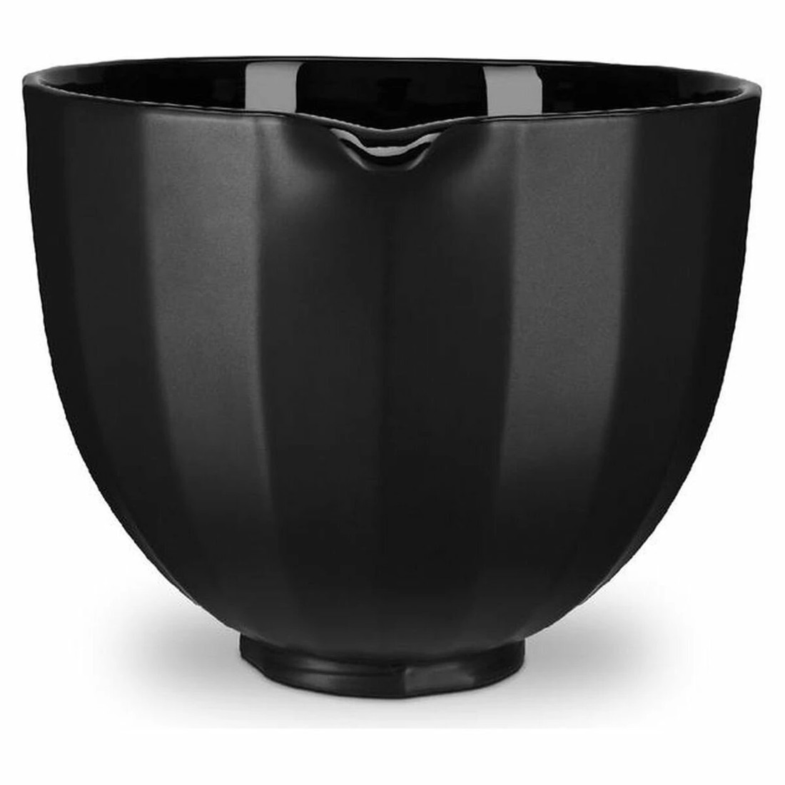 3 KitchenAid 4.7L Shell Ceramic Mixing Bowl Black, 3 of 4
