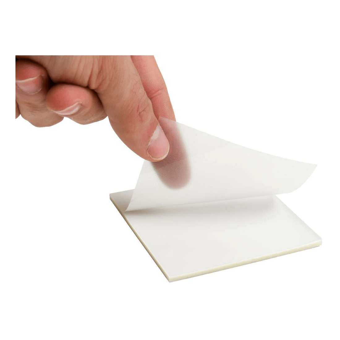 2 J.Burrows Stick-It Transparent Notes 76x76mm, 2 of 6