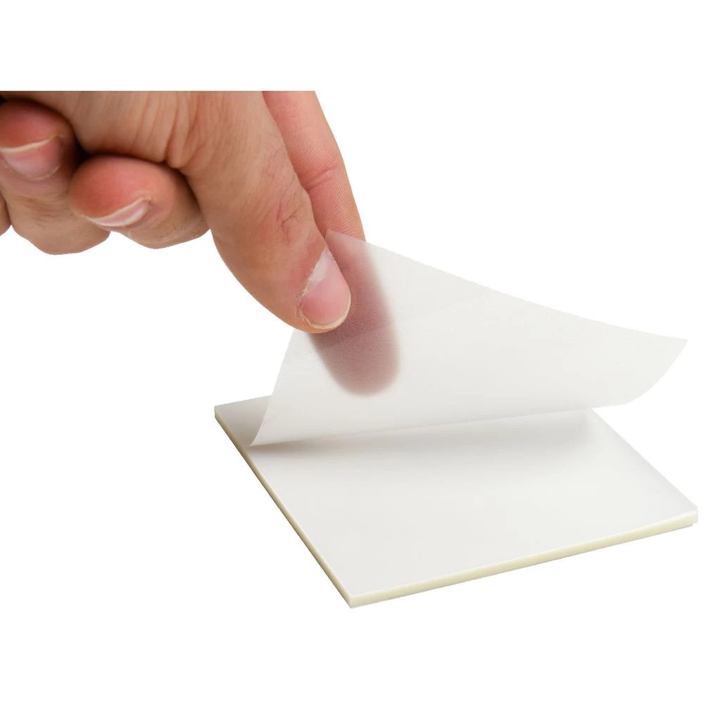 2 J.Burrows Stick-It Transparent Notes 76x76mm, 2 of 6