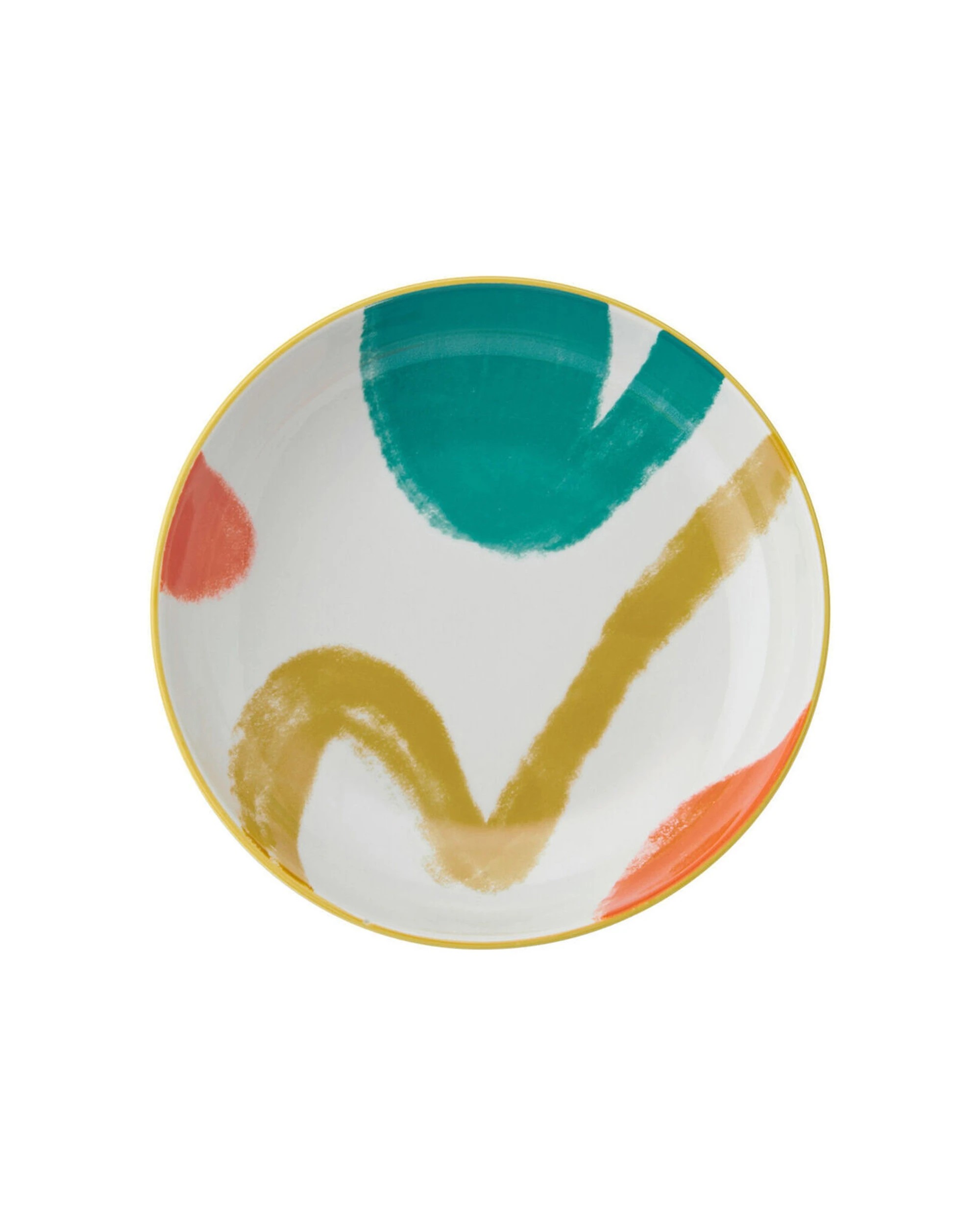 2 Mikasa 4PK Abstract Ceramic Bowl Round Dinnerware Stoneware 21cm - Multi, 2 of 8