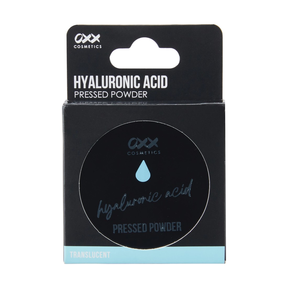 1 OXX Cosmetics Hyaluronic Acid Pressed Powder - Translucent, 1 of 5