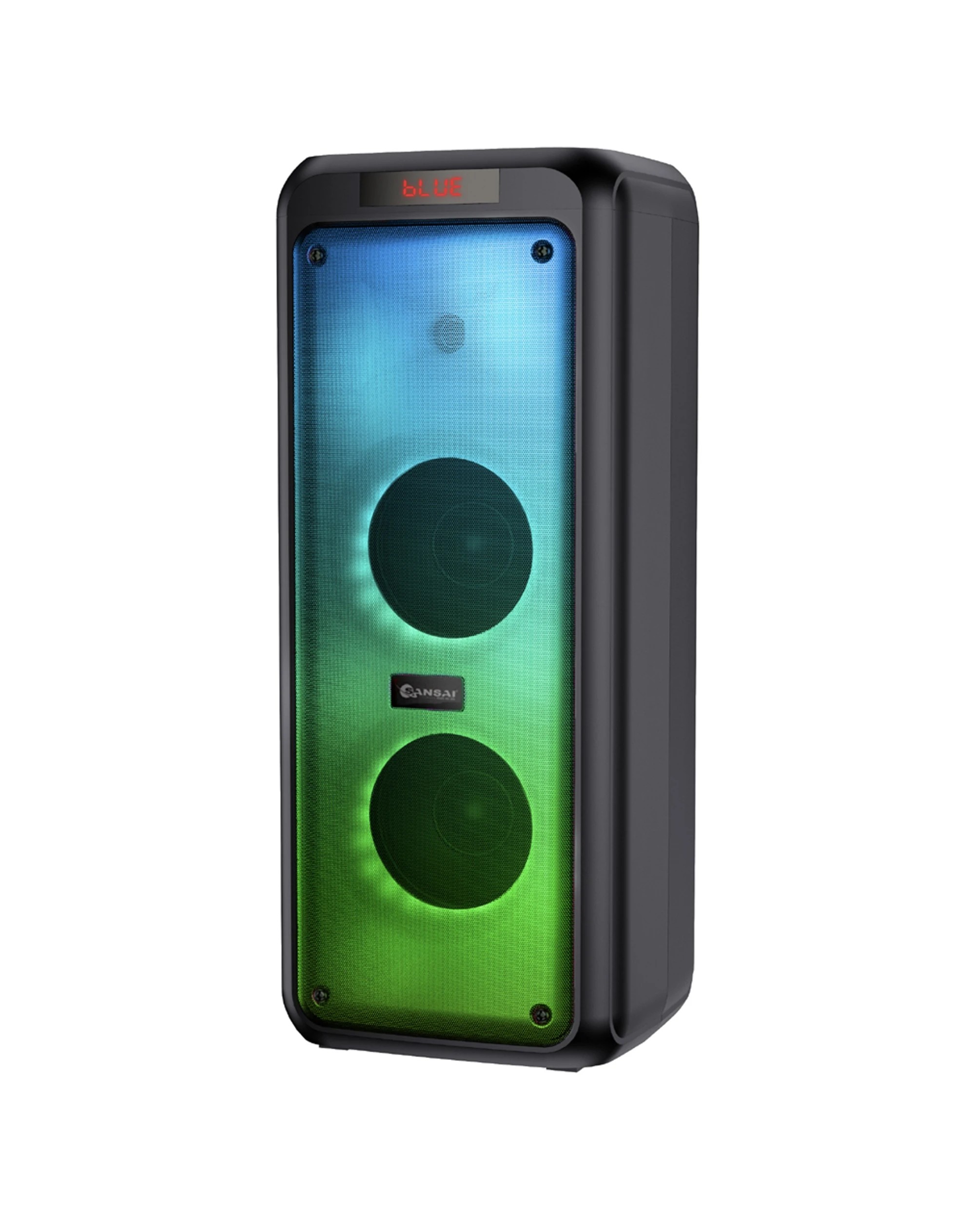 3 Sansai 400W Bluetooth Party LED Portable Electric Rechargeable Speaker With Remote - Black, 3 of 7