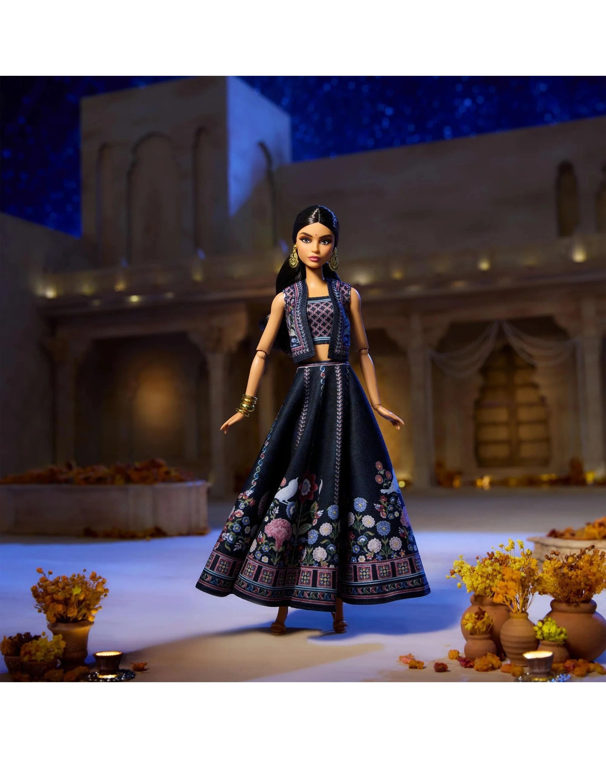 9 Barbie Signature Diwali Anita Dongre Fashion Doll, 9 of 10