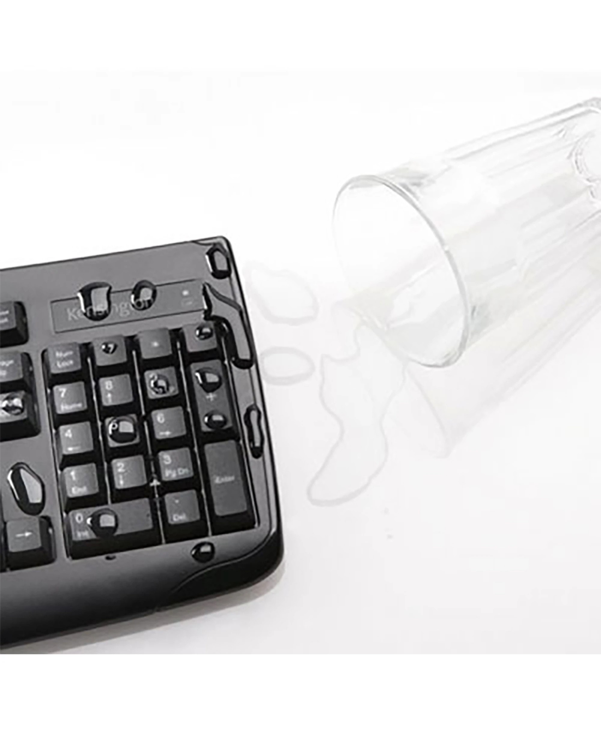 4 Kensington Pro Fit Wireless Keyboard Full Size For Computer/Desktop - Black, 4 of 4