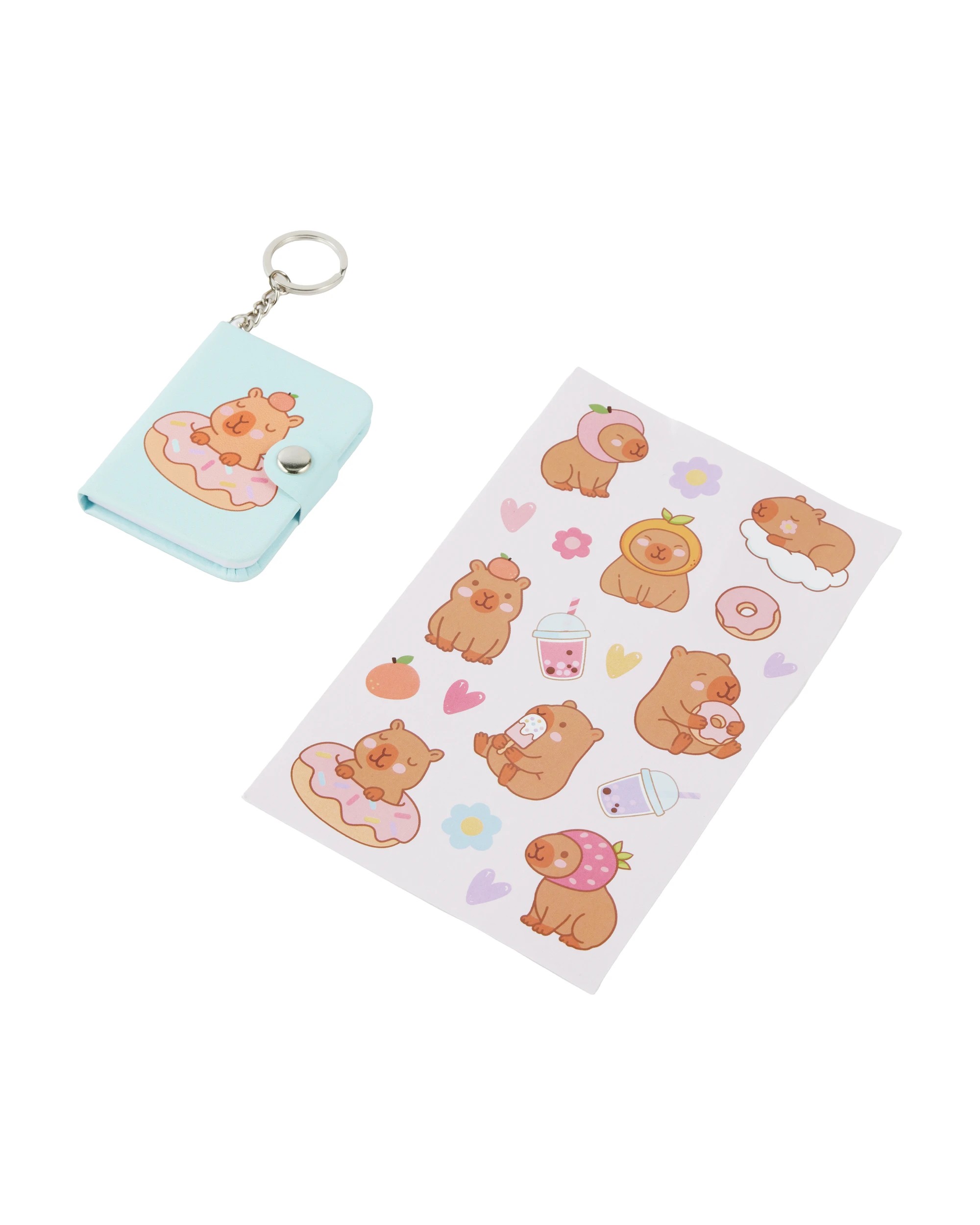 6 11 Piece Capybara Pencil Case Stationery Set, 6 of 9