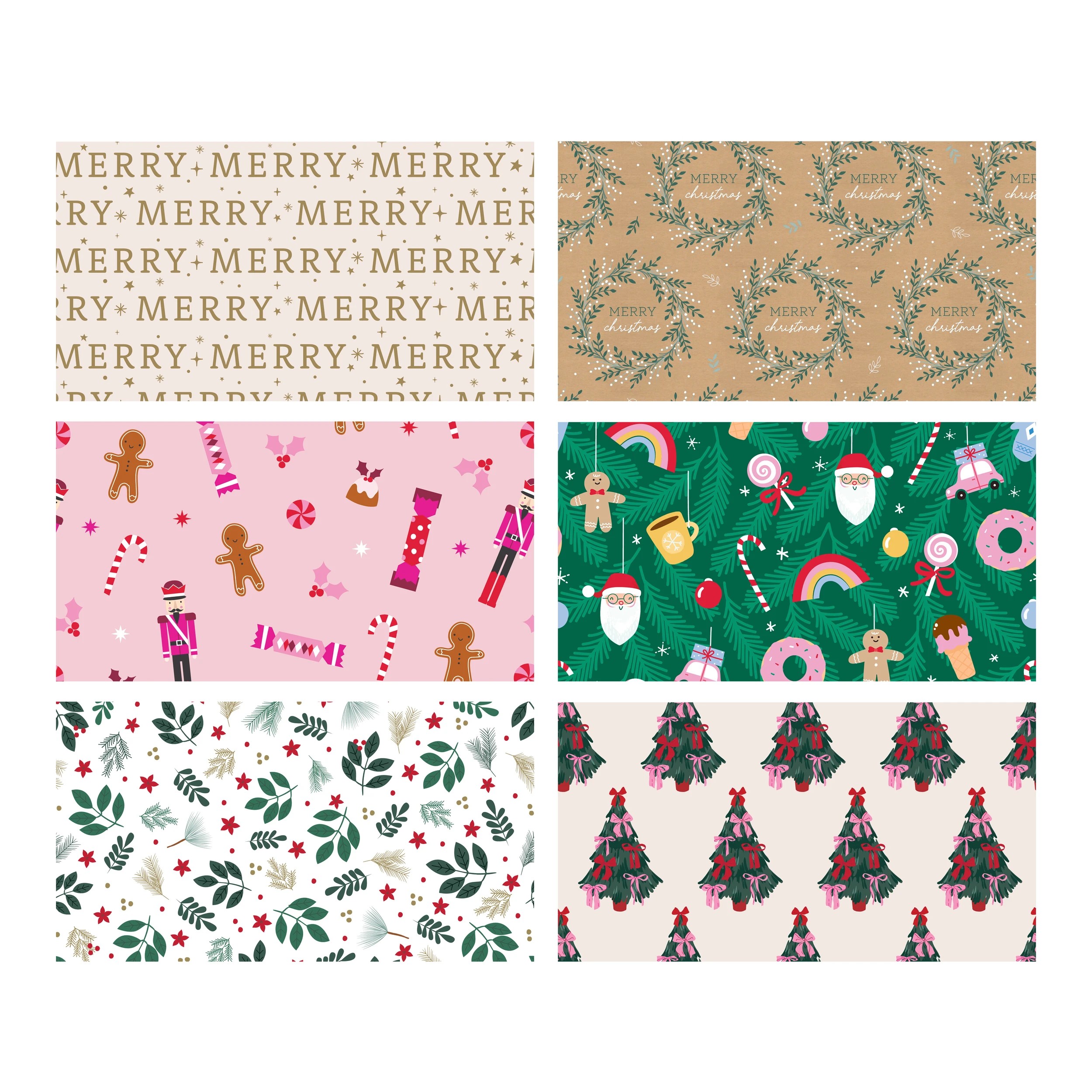 1 Wishing Tree Christmas Wrapping Paper - 5m, Assorted, 1 of 10