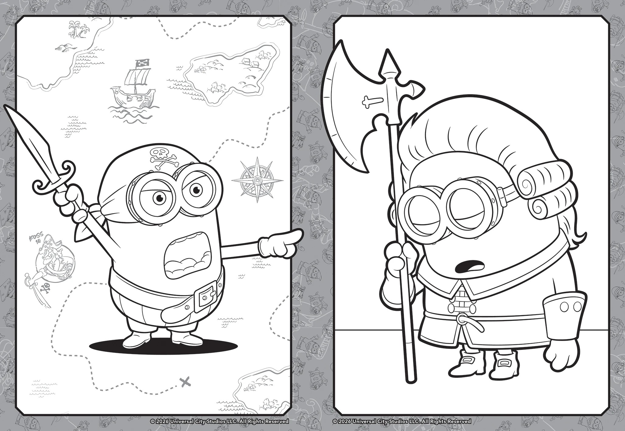 4 Illumination's Minions and Monsters Mega Colouring Book, 4 of 4