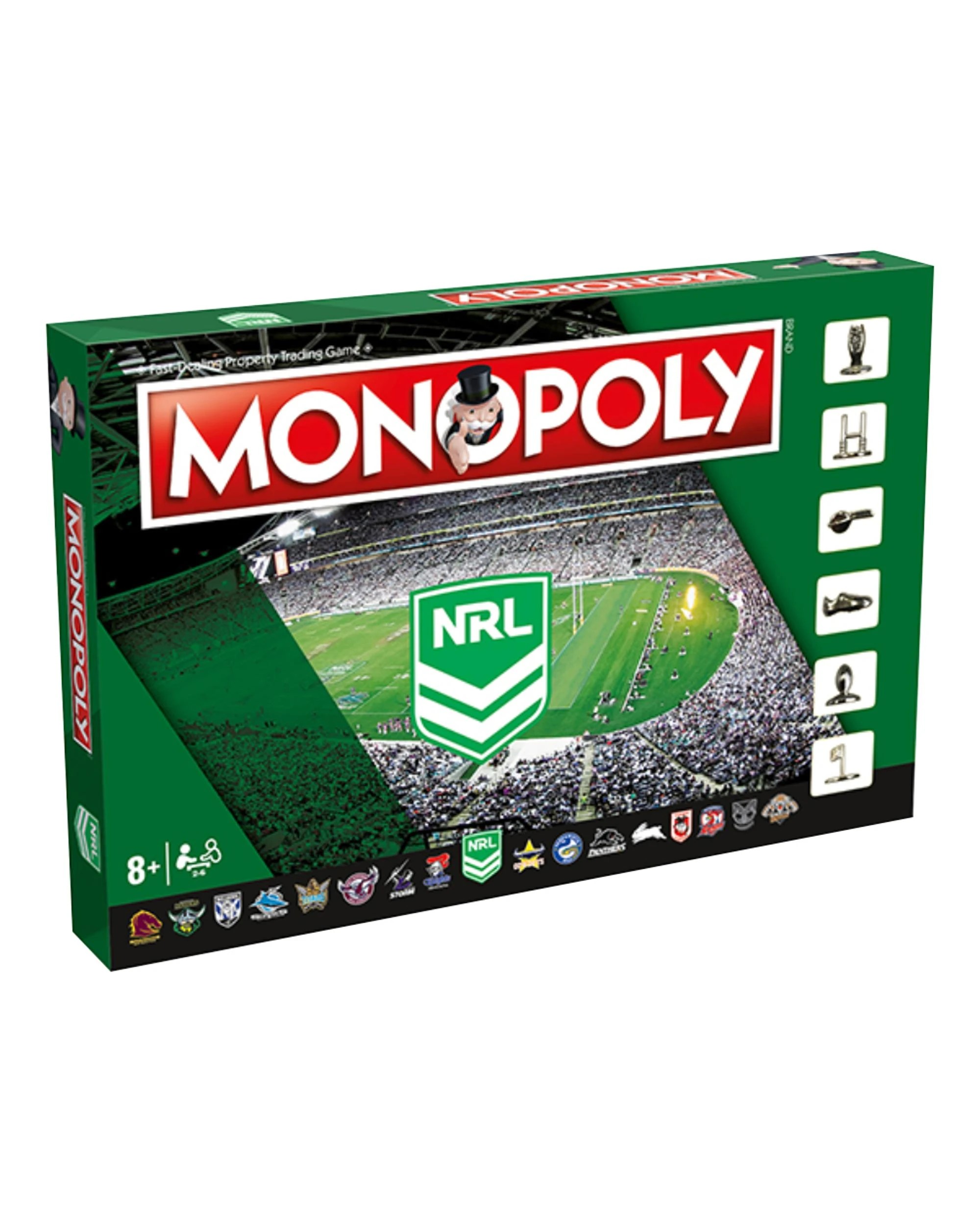 1 Monopoly NRL 2023 Edition Board Game, 1 of 6
