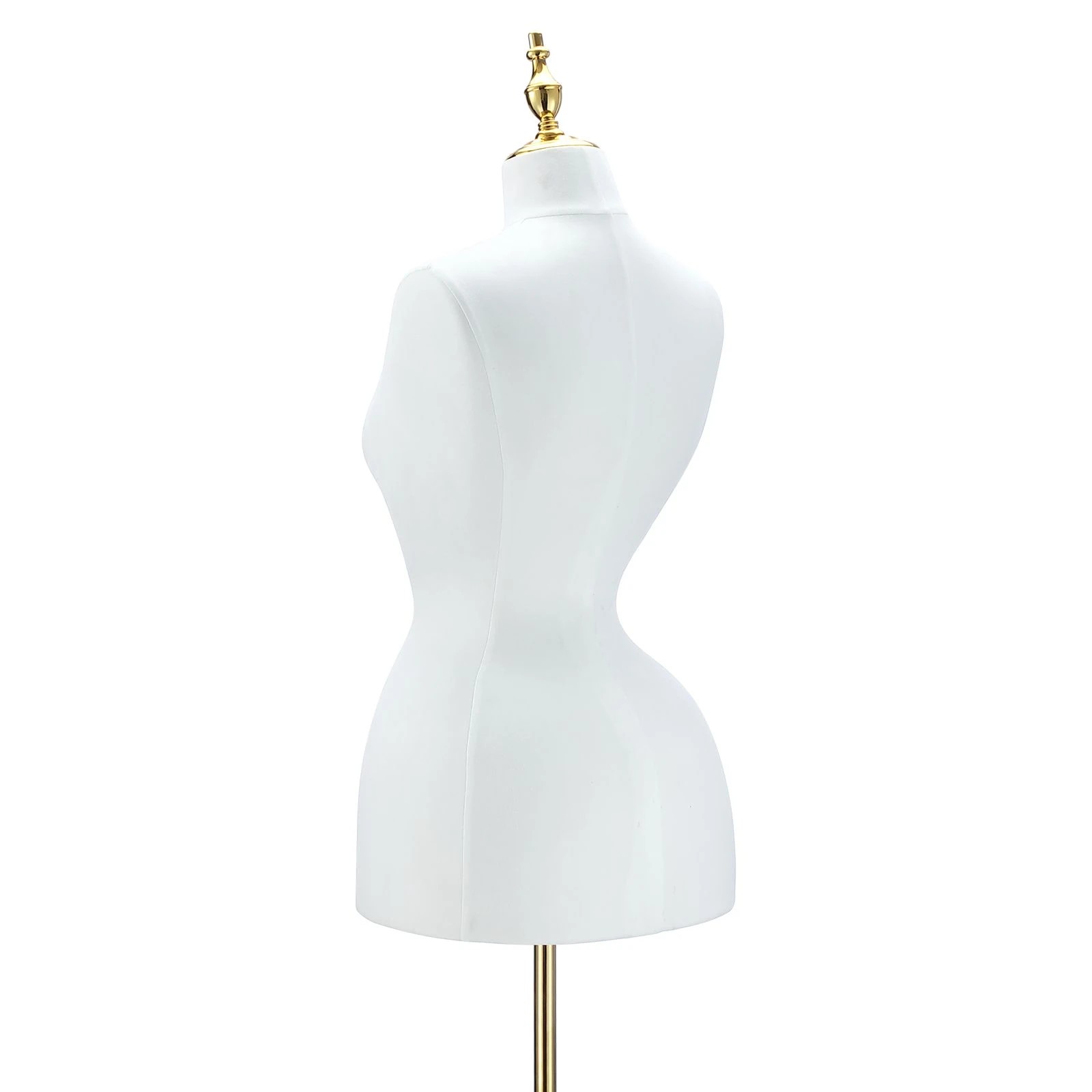 4 Ausway Adjustable Pinnable Female Mannequin Women Dress Form Dummy with Stand for Clothes Sewing Display, 4 of 6