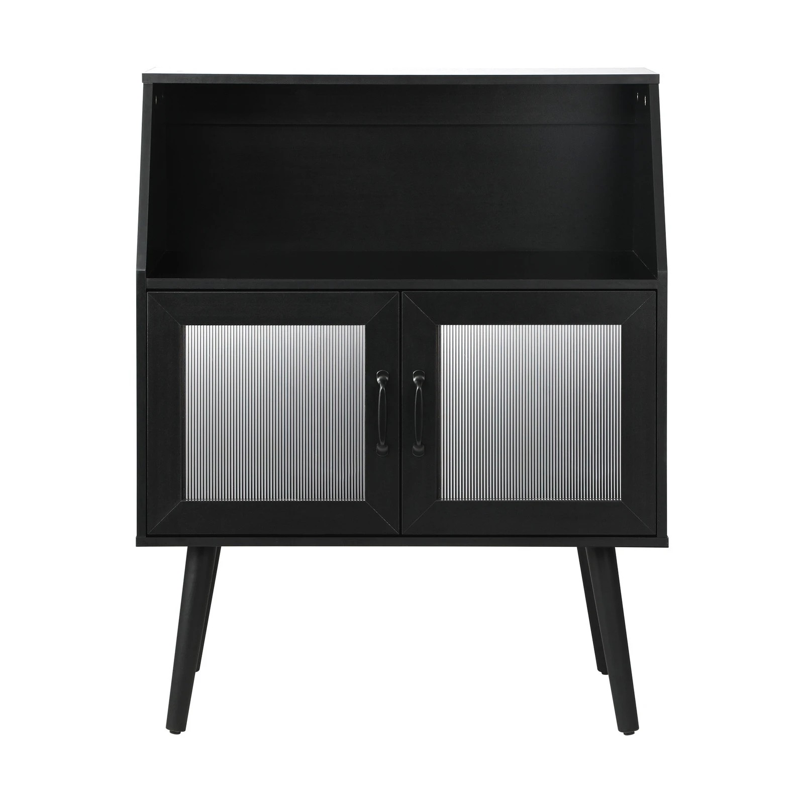 6 Oikiture Buffet Sideboard Fluted Door
 - Black, 6 of 10