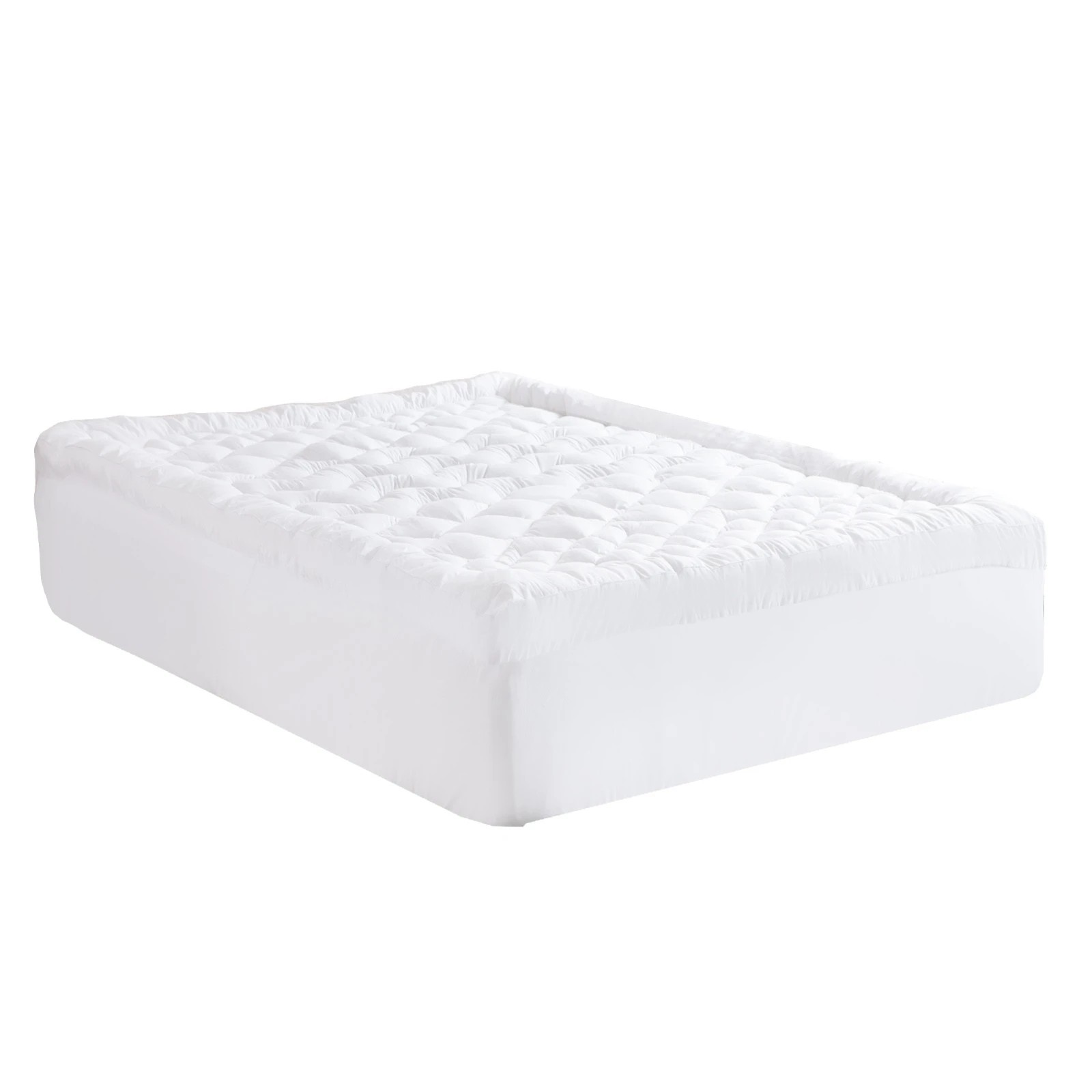9 Royal Comfort 1200GSM Deluxe 7-Zone Mattress Topper Luxury Gusset Breathable - Single Bed - White, 9 of 10