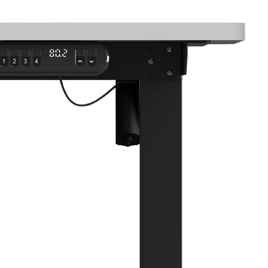 3 Oikiture 120cm Electric Standing Desk Single Motor Height Adjustable Sit Stand Table
 - Multi, 3 of 4