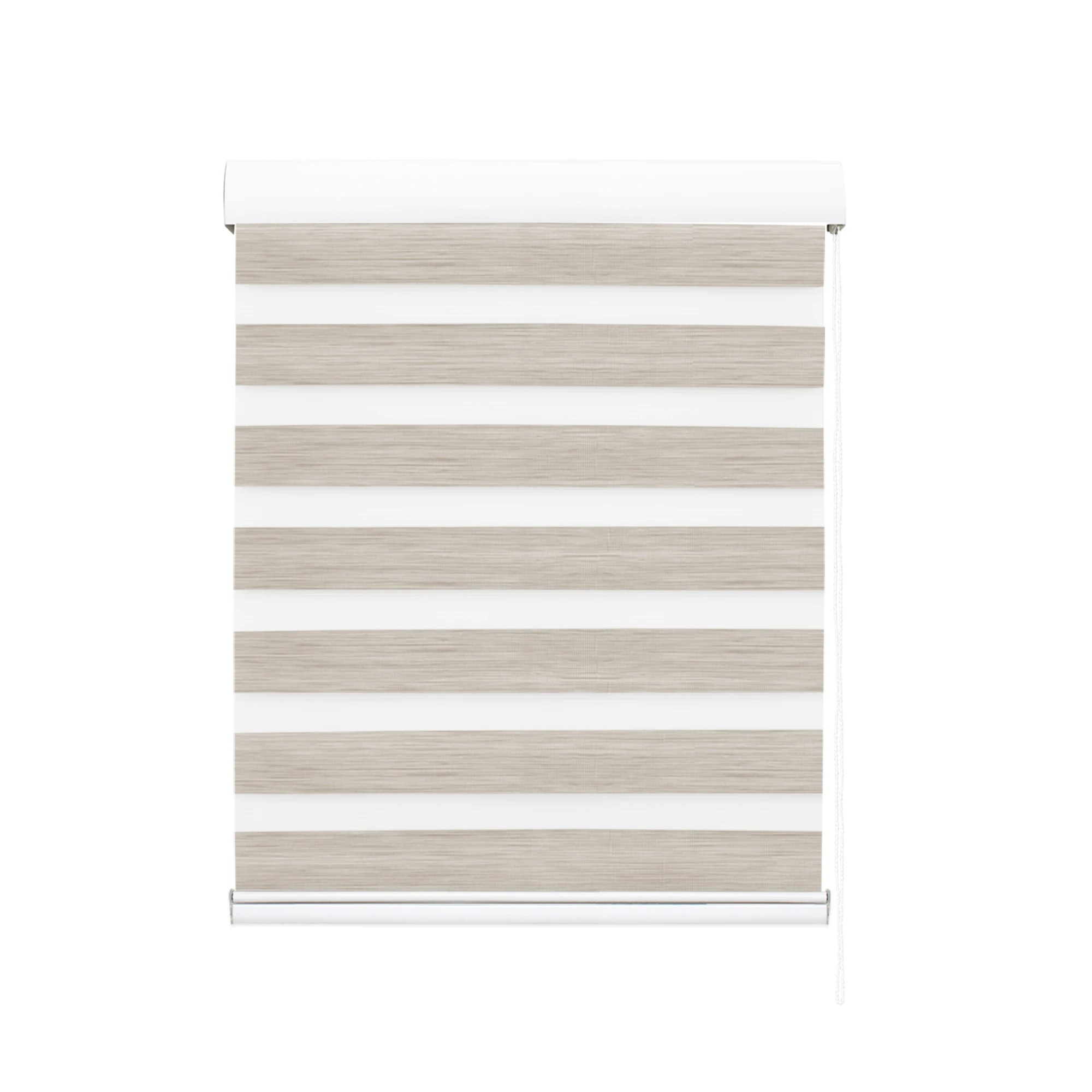 2 Marlow Zebra Double Roller Blinds 90X210Cm In Colour - White, 2 of 5
