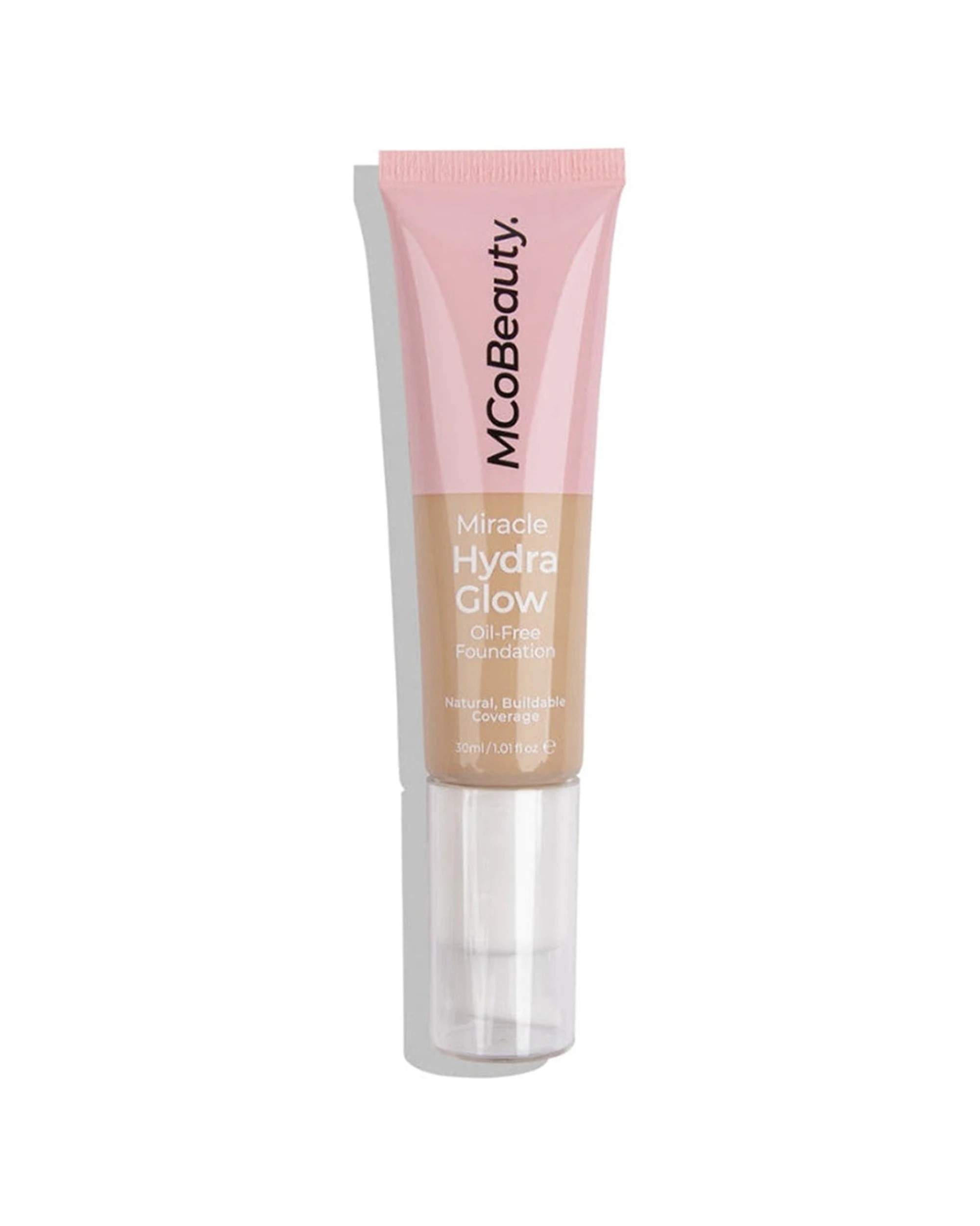 1 MCoBeauty Miracle Hydro Glow Foundation 30ml Hydrating Nourishing Formula Natural Beige, 1 of 1