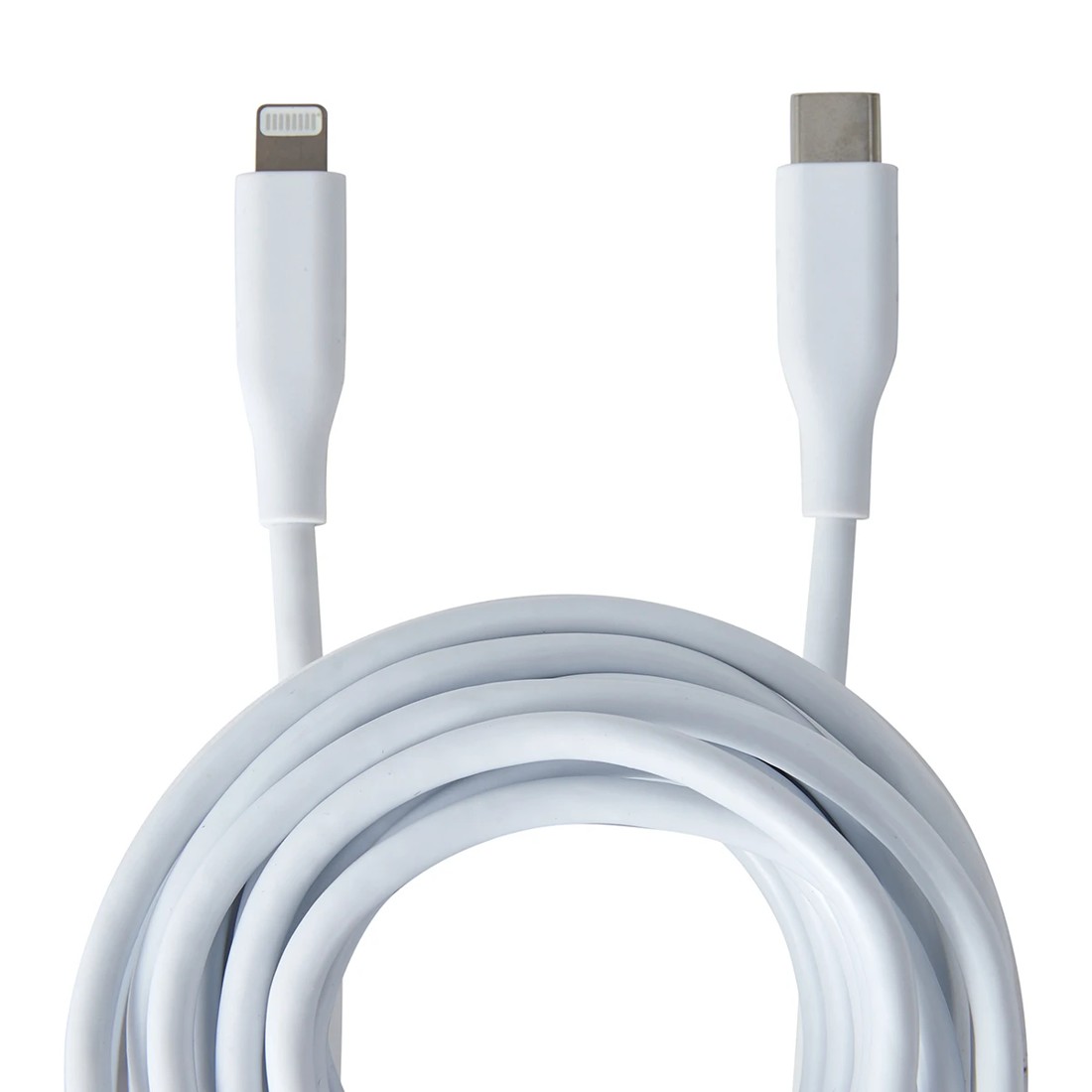 1 USBC Lightning Cable - 3m, White, 1 of 4