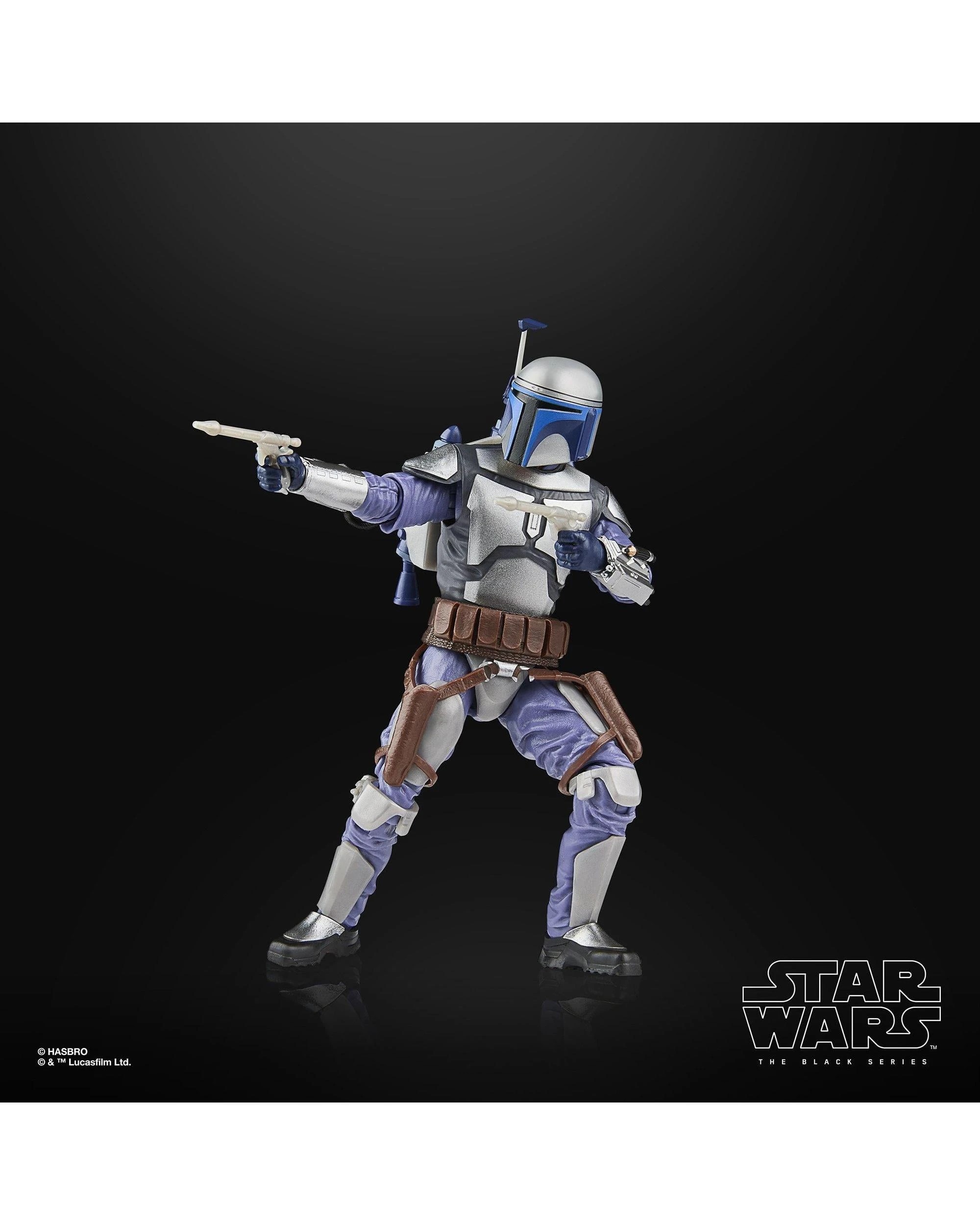 9 Star Wars: The Black Series Attack of the Clones Jango Fett Action Figure, 9 of 10