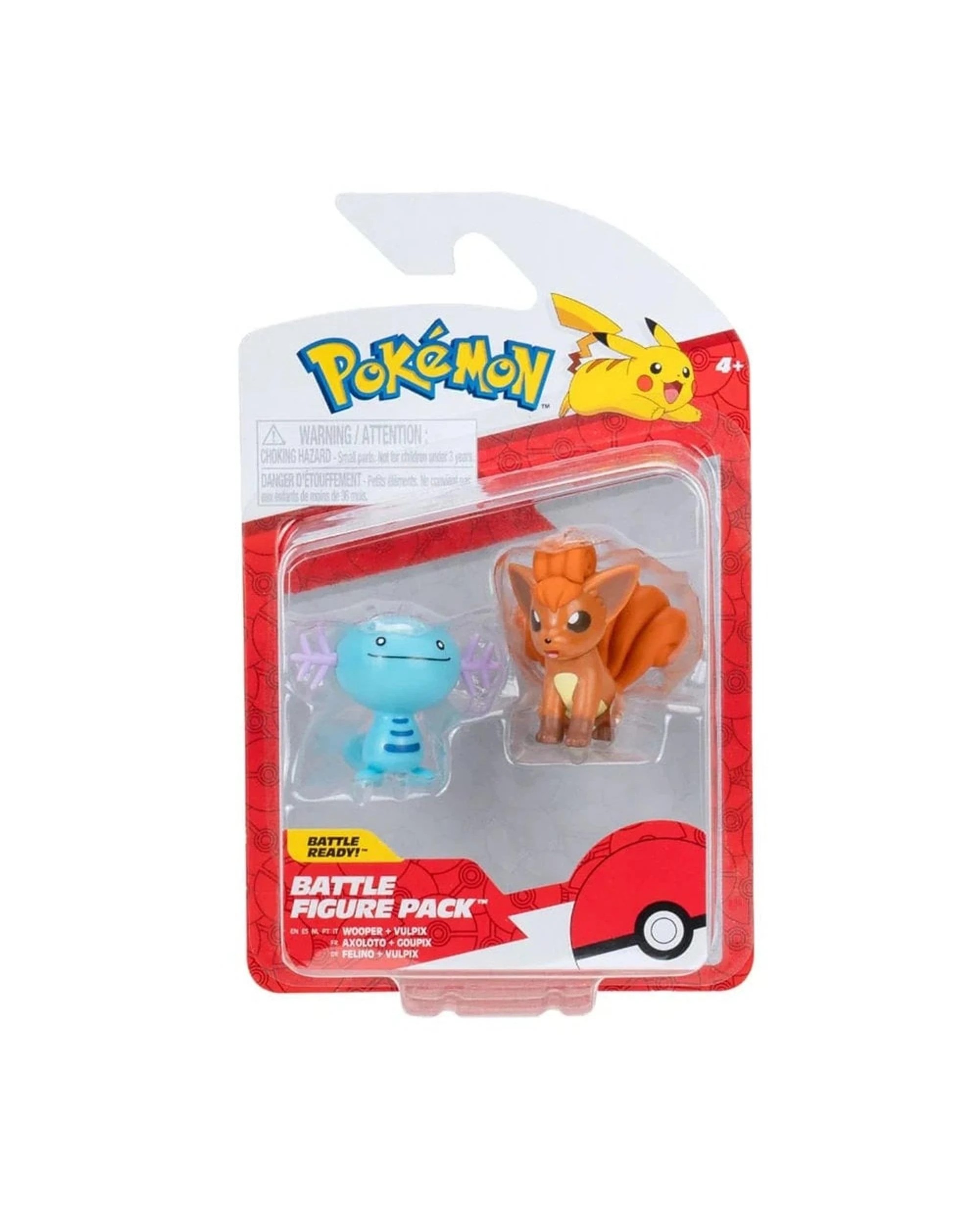 Pokemon Battle Figure Pack Wooper + Vulpix - Kmart