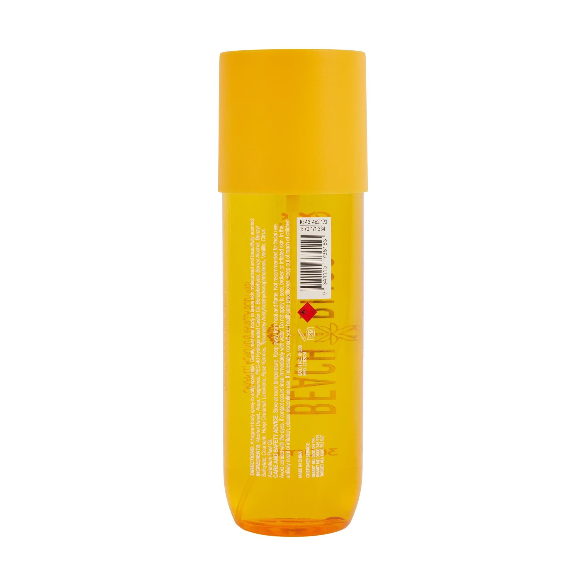 3 OXX Fragrance Beach Bliss Summer Solstice Body Mist 300ml - Caramel, Almond and Vanilla, 3 of 4