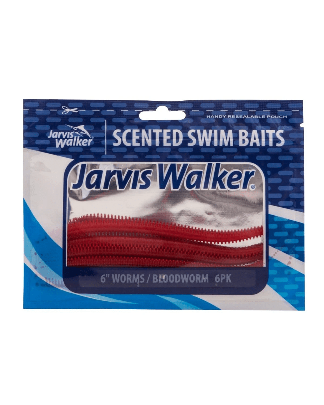 1 6 Pack Jarvis Walker 6in. Scented Swim Baits, 1 of 5