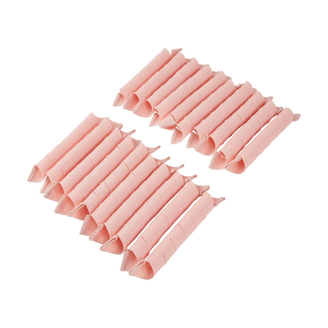 3 OXX Haircare 20 Pieces Heatless Spiral Curler - Pink, 3 of 6