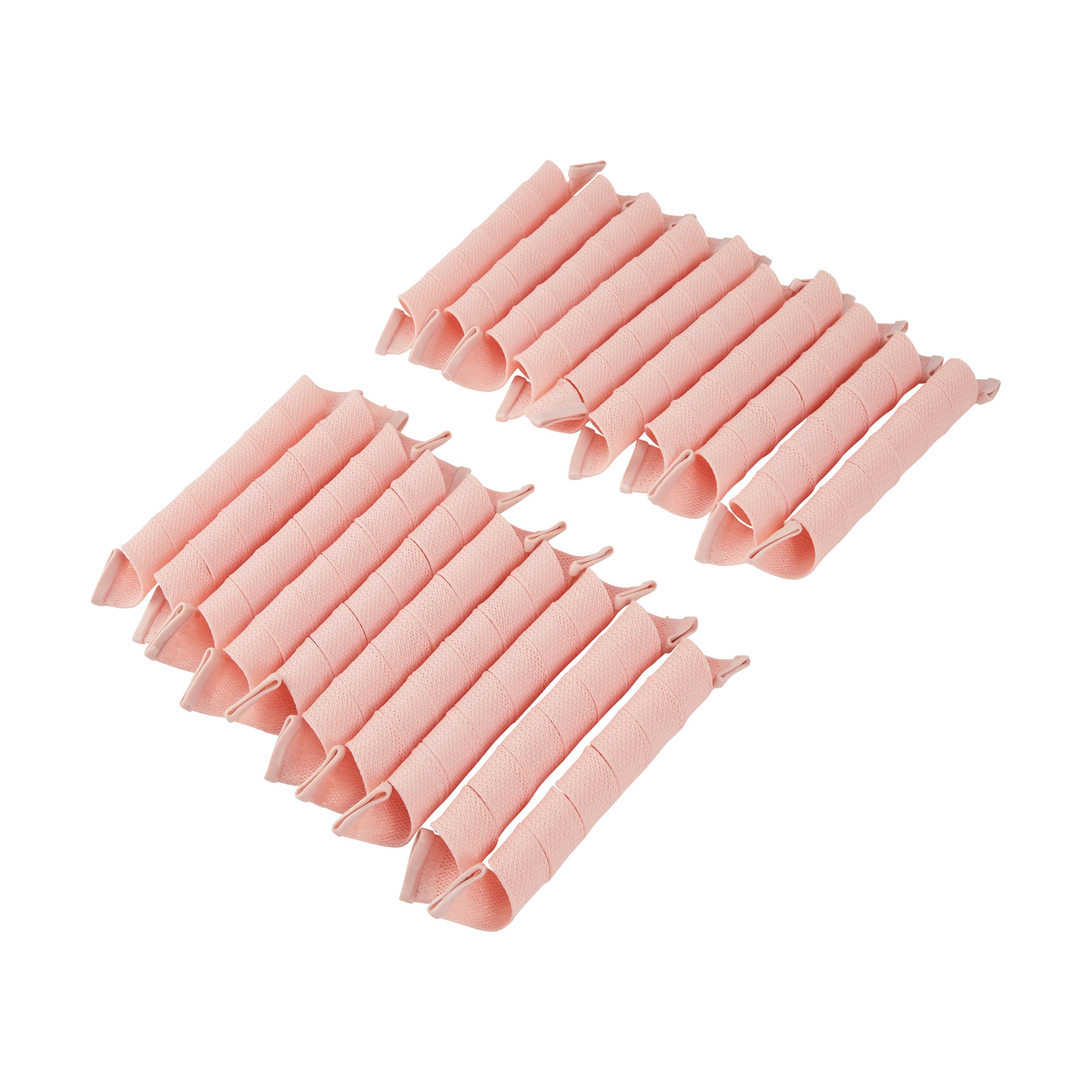 3 OXX Haircare 20 Pieces Heatless Spiral Curler - Pink, 3 of 6