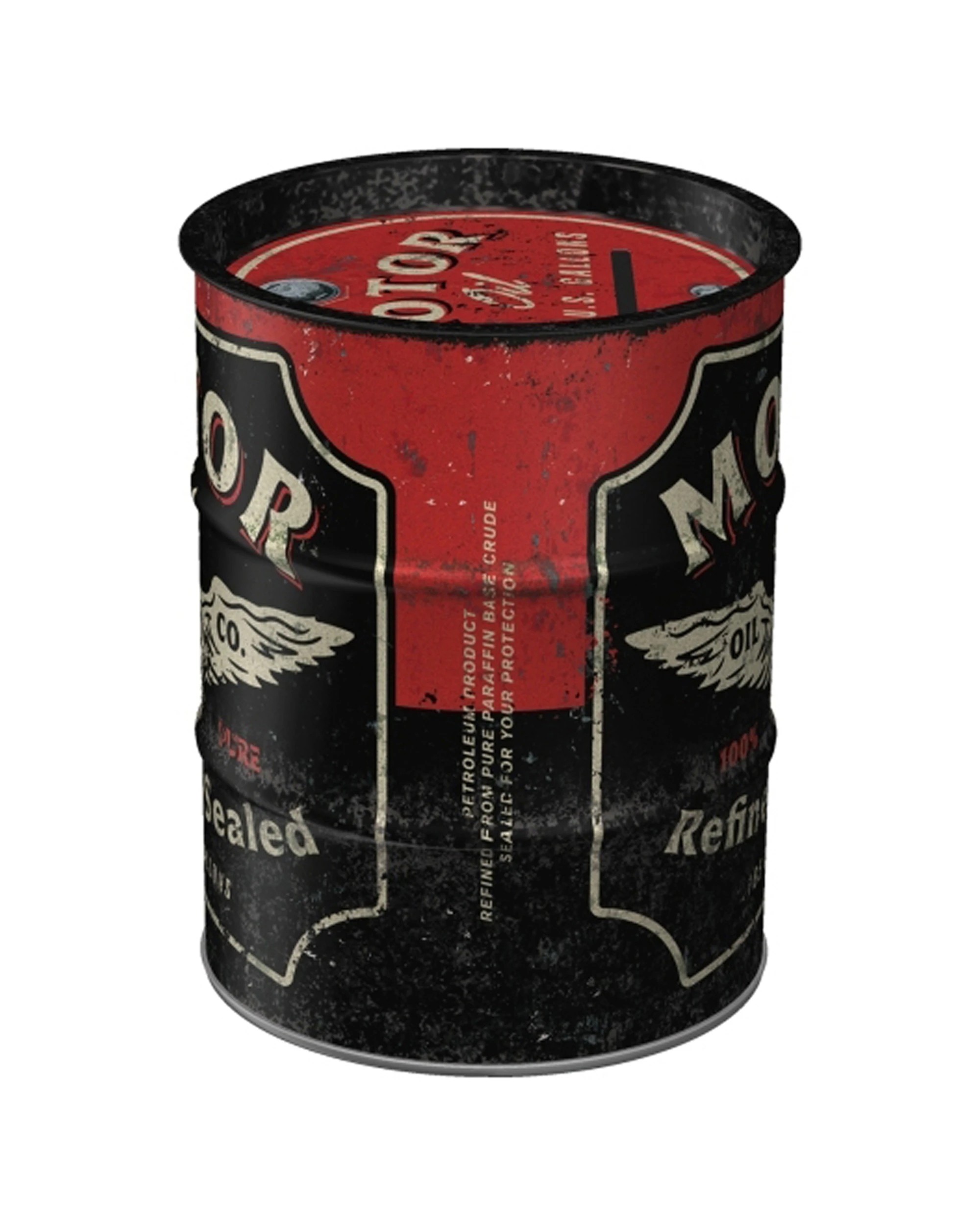 2 Nostalgic-Art Storage Money Box - Oil Barrel Motor Oil - Multi, 2 of 3