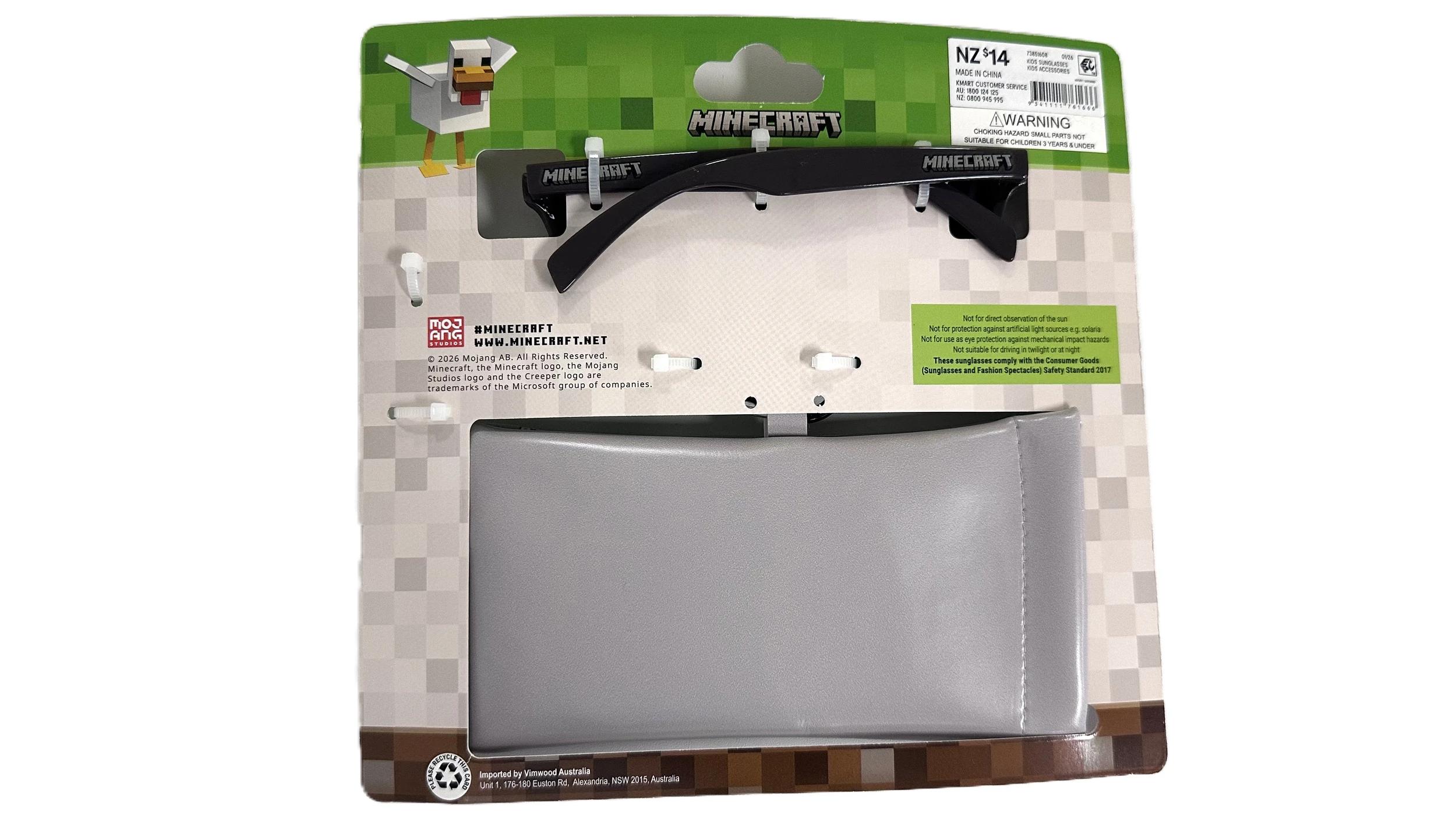 2 Minecraft License Sunglasses Set Minecraft, 2 of 8