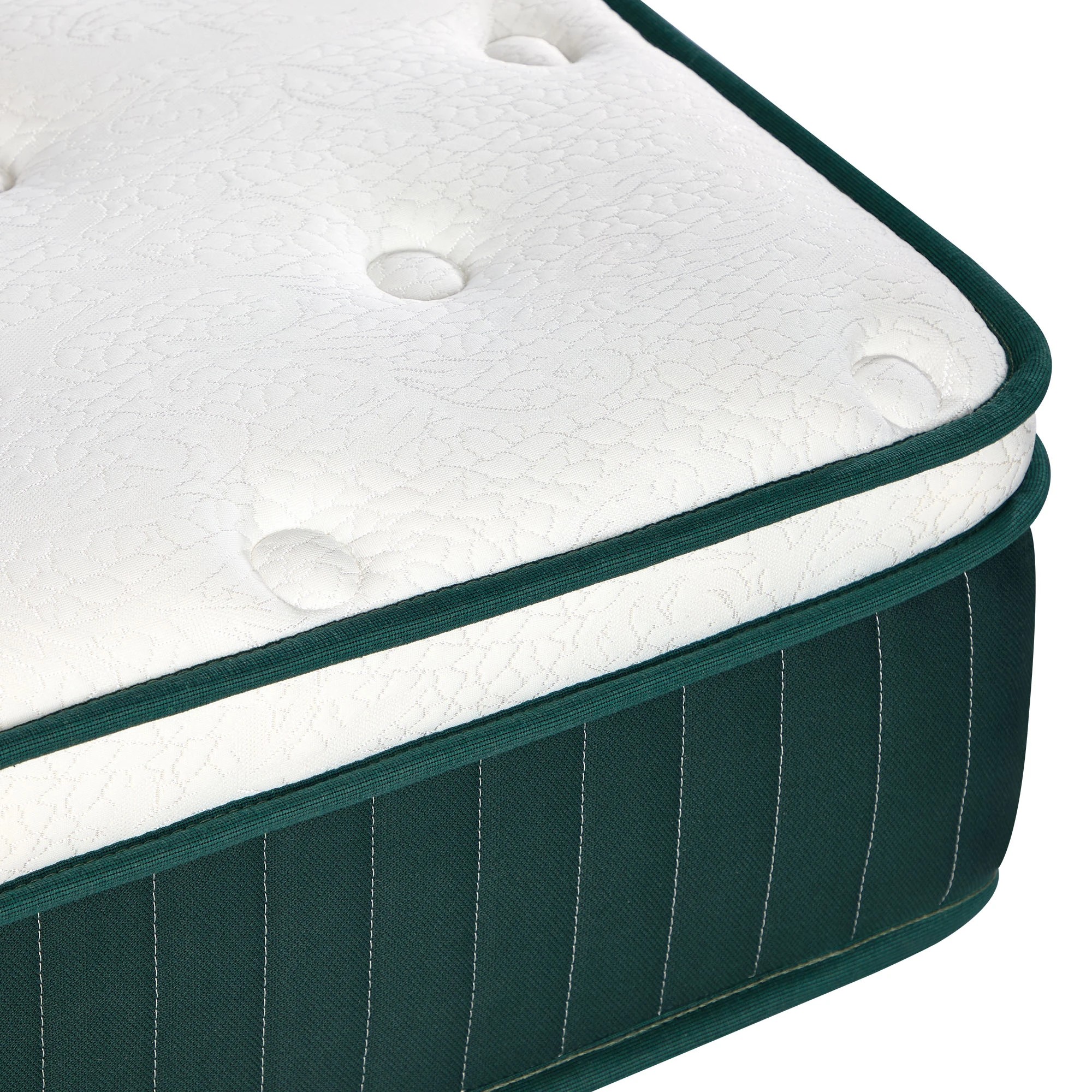 5 Bedra Bedding King Mattress 5 Zone Pocket Spring Cool Gel Foam Medium Firm Euro Top - Multi, 5 of 5