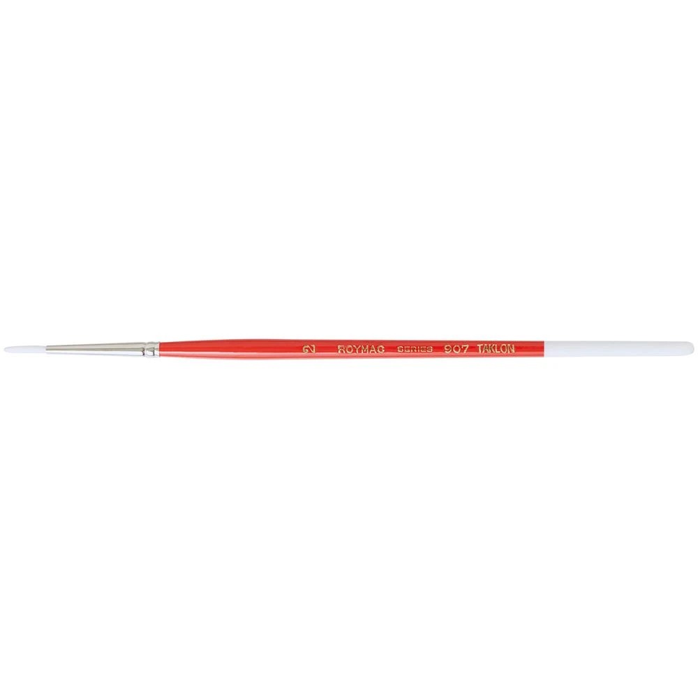 1 Roymac 907 Taklon Round Paintbrush Size 2, 1 of 2